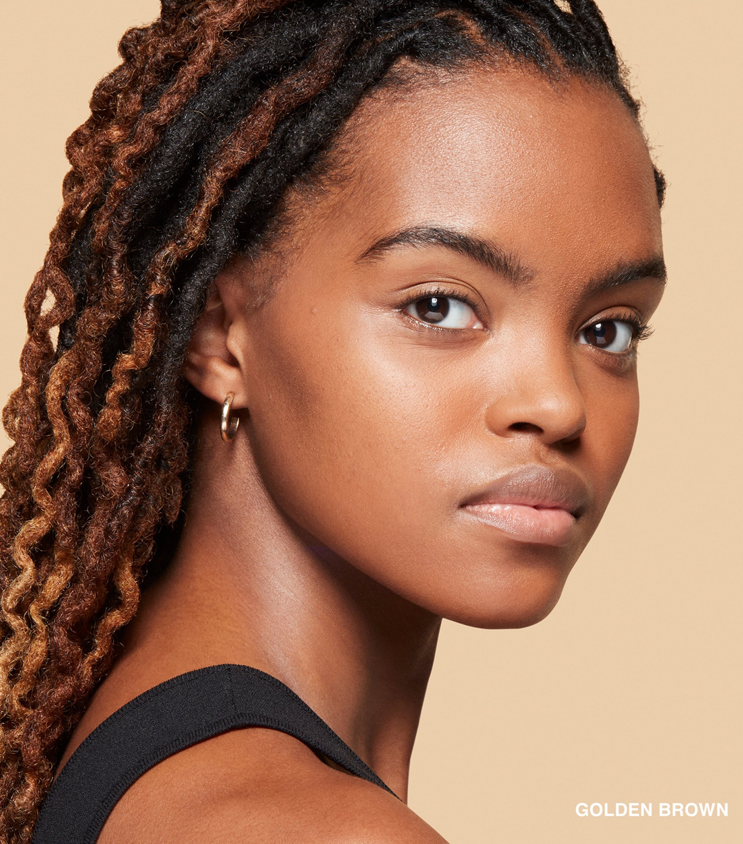 Sheer Finish Pressed Powder GOLDEN BROWN Image 5