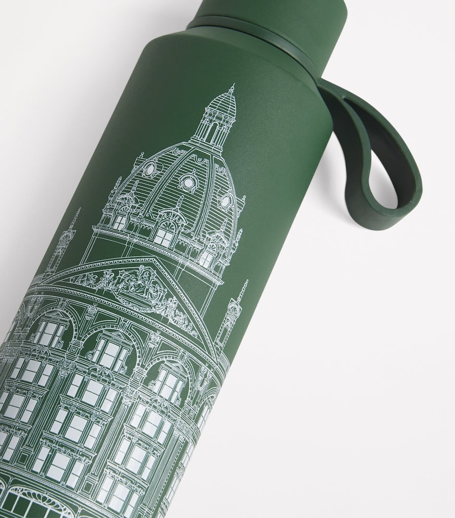 Knightsbridge Water Bottle HARRODS GREEN Image 3