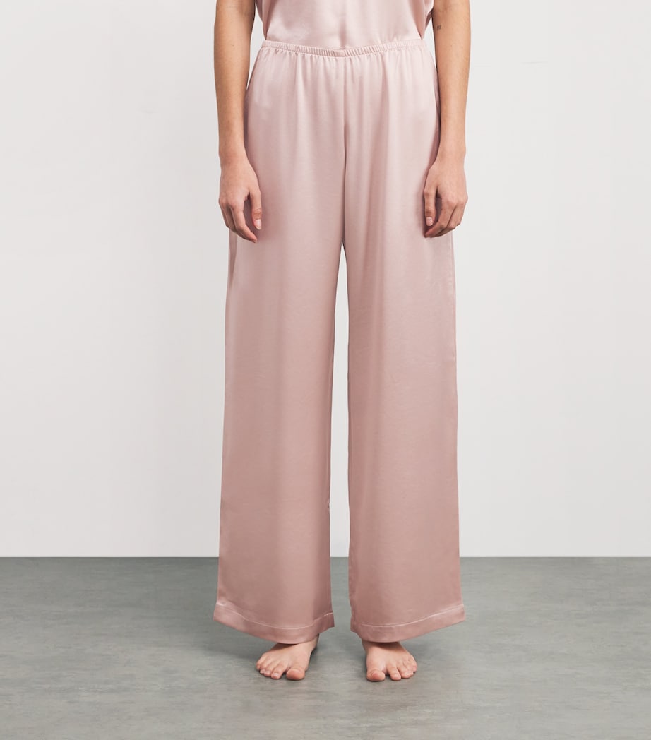 Barb Wide-Leg Lounge Trousers SAKURA Image 3
