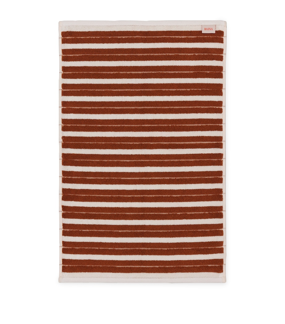 Organic Cotton Echo Bath Mat (50cm x 80cm) FUYU & CHALK Image 3