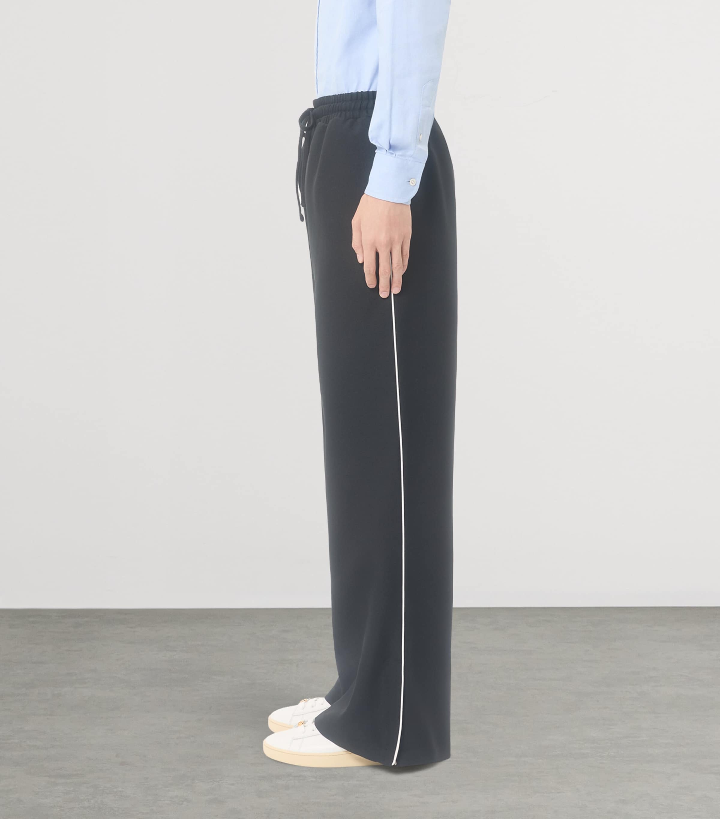 VLogo Wide-Leg Track Pants 0NO Image 3