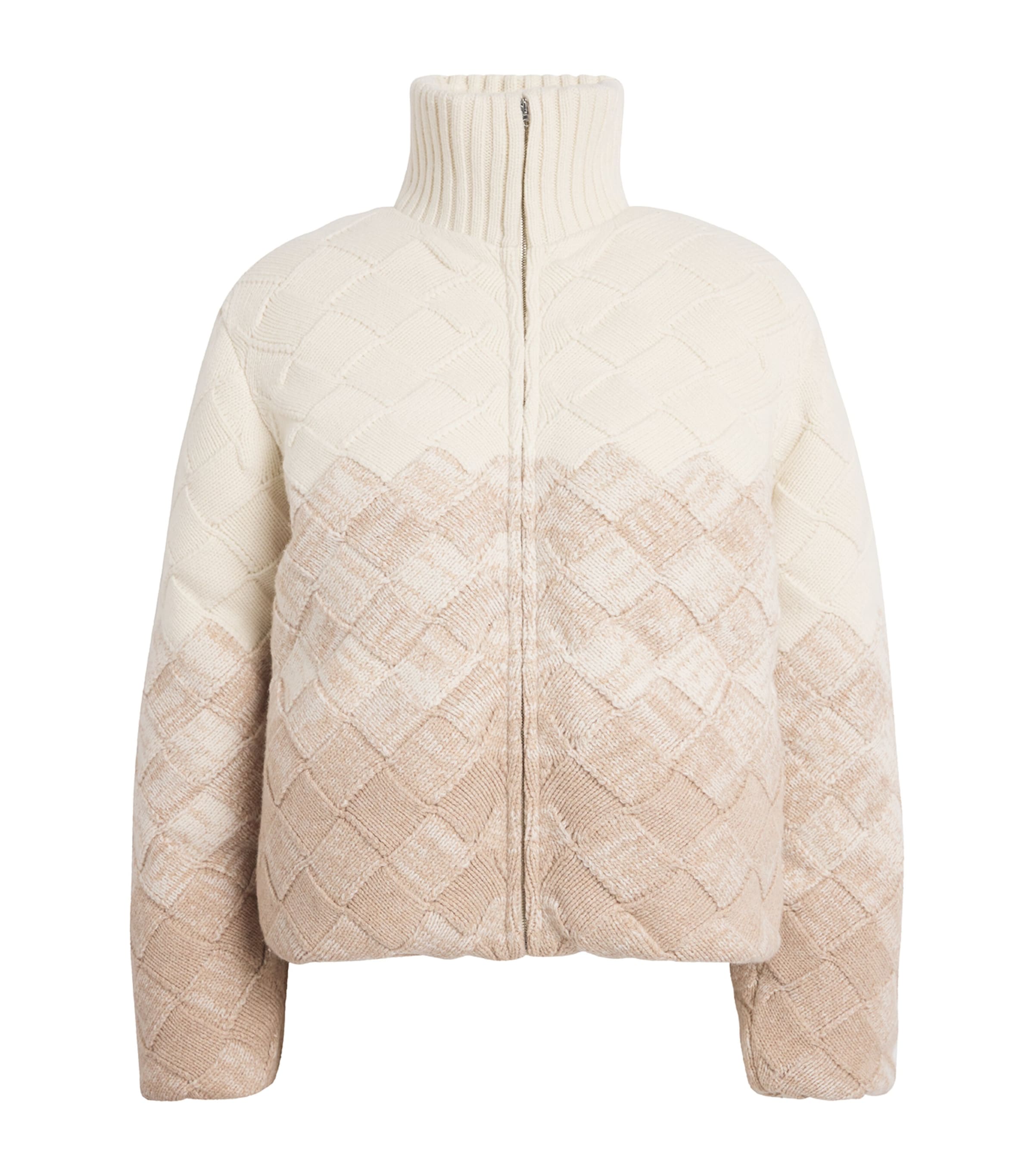 JOSEPH WOOL DOWN WOVEN JACKET