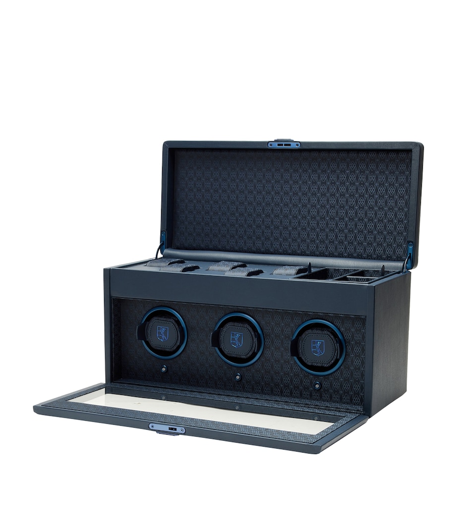 Earth Triple Watch Winder MIDNIGHT BLUE Image 3