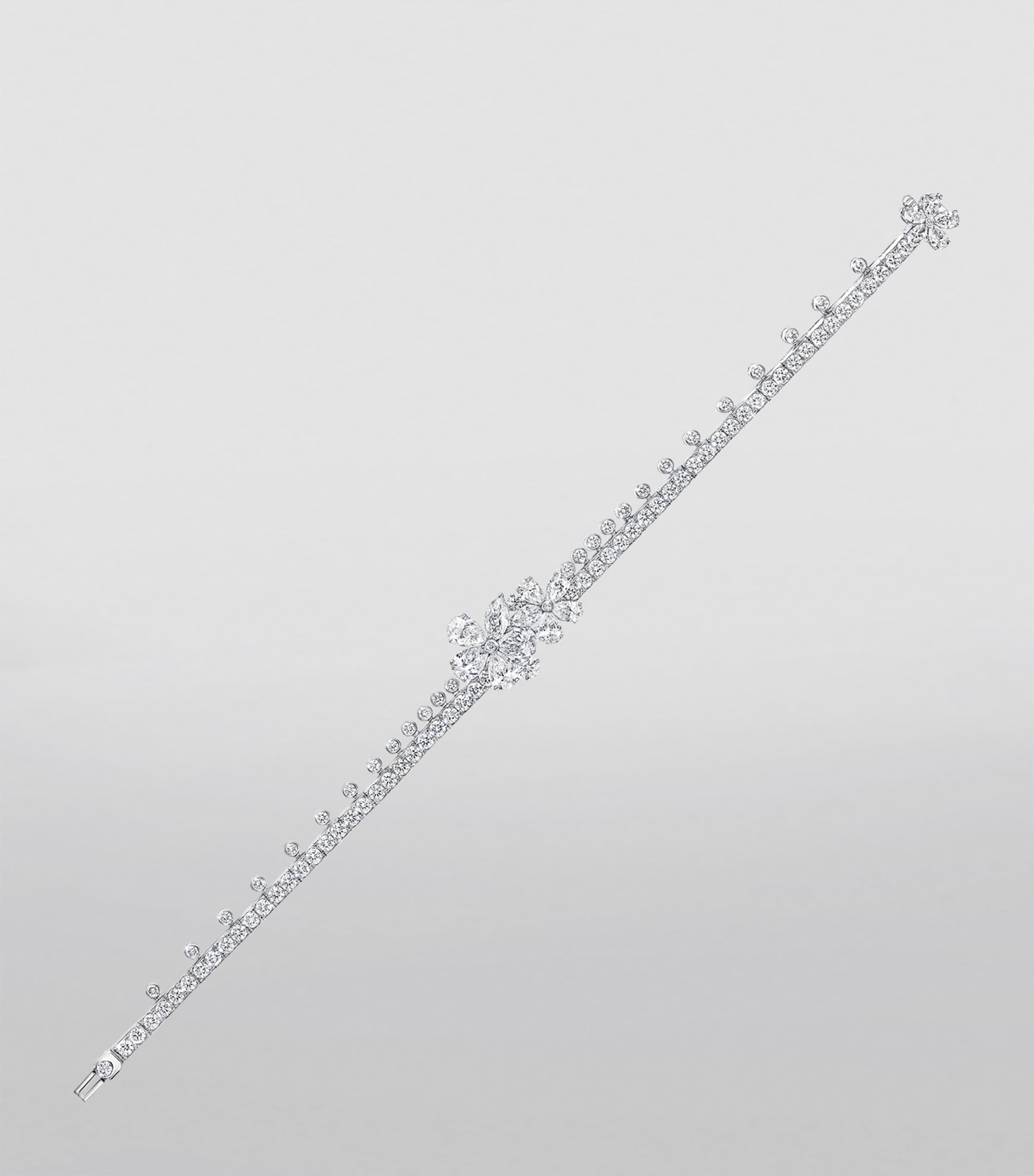 Graff White Gold and Diamond Carissa Bracelet White Gold Image 2