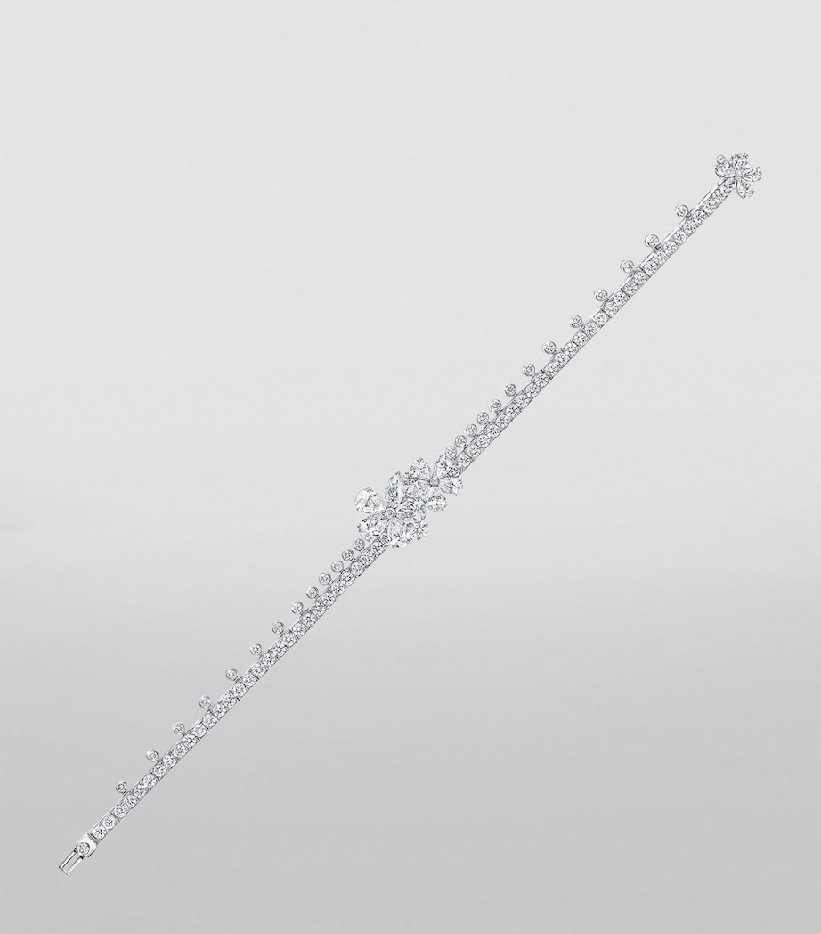 Graff White Gold and Diamond Carissa Bracelet White Gold Image 2