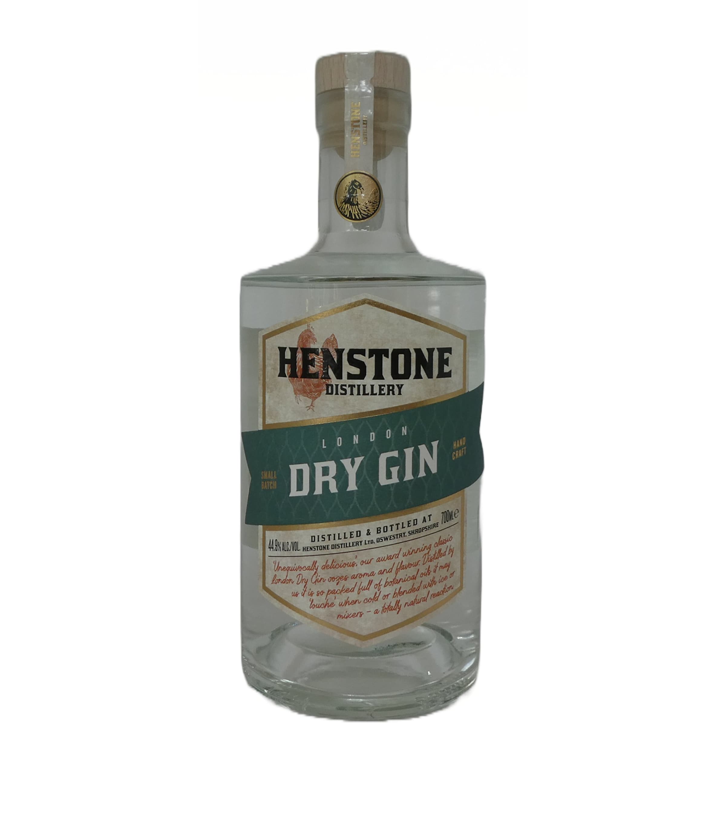 HENSTONE London Dry Gin (70cl) | Wine & Spirits | Spirits | Gin