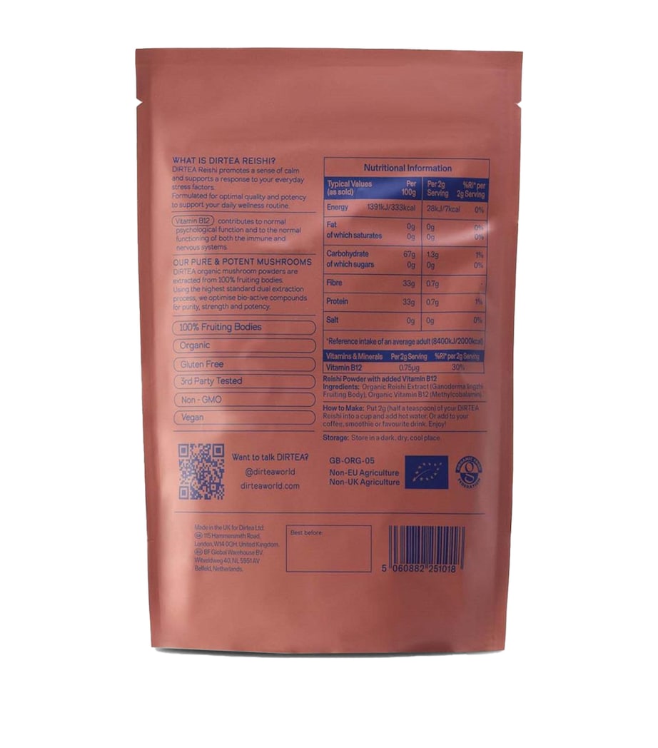 DIRTEA Reishi (240g) NO COLOUR Image 2