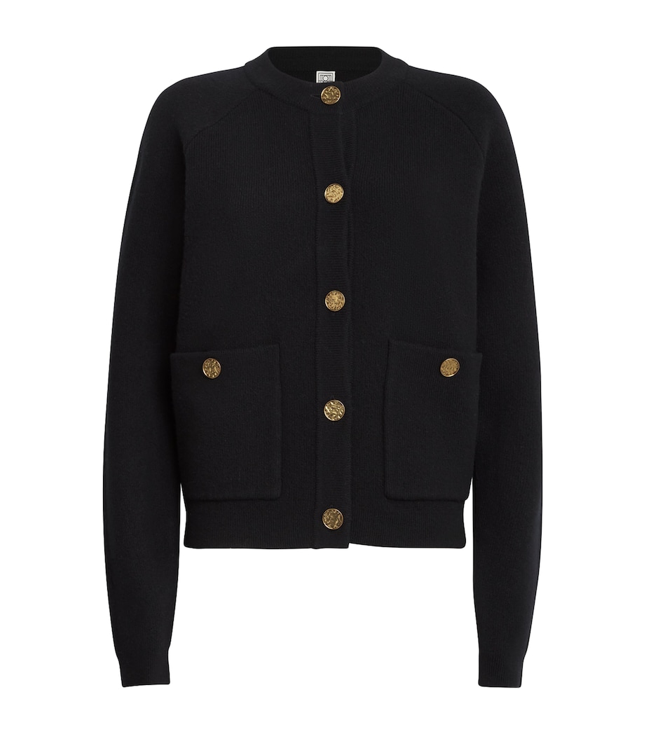 Wool-Blend Cardigan BLACK 001 Image 1