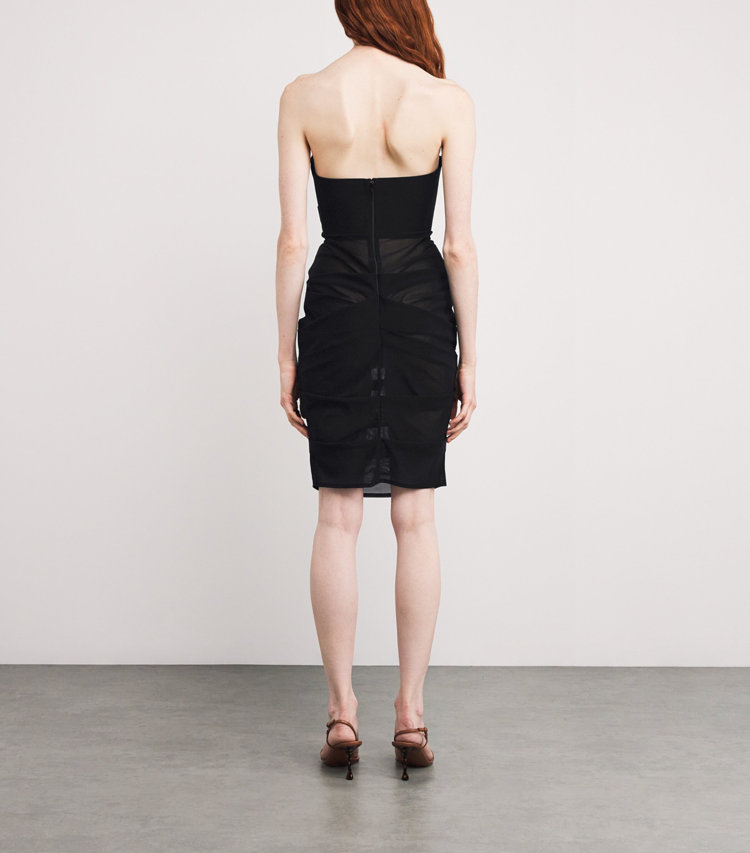 alex perry suede mini dress black Alex Perry Suede Mini Dress in Black