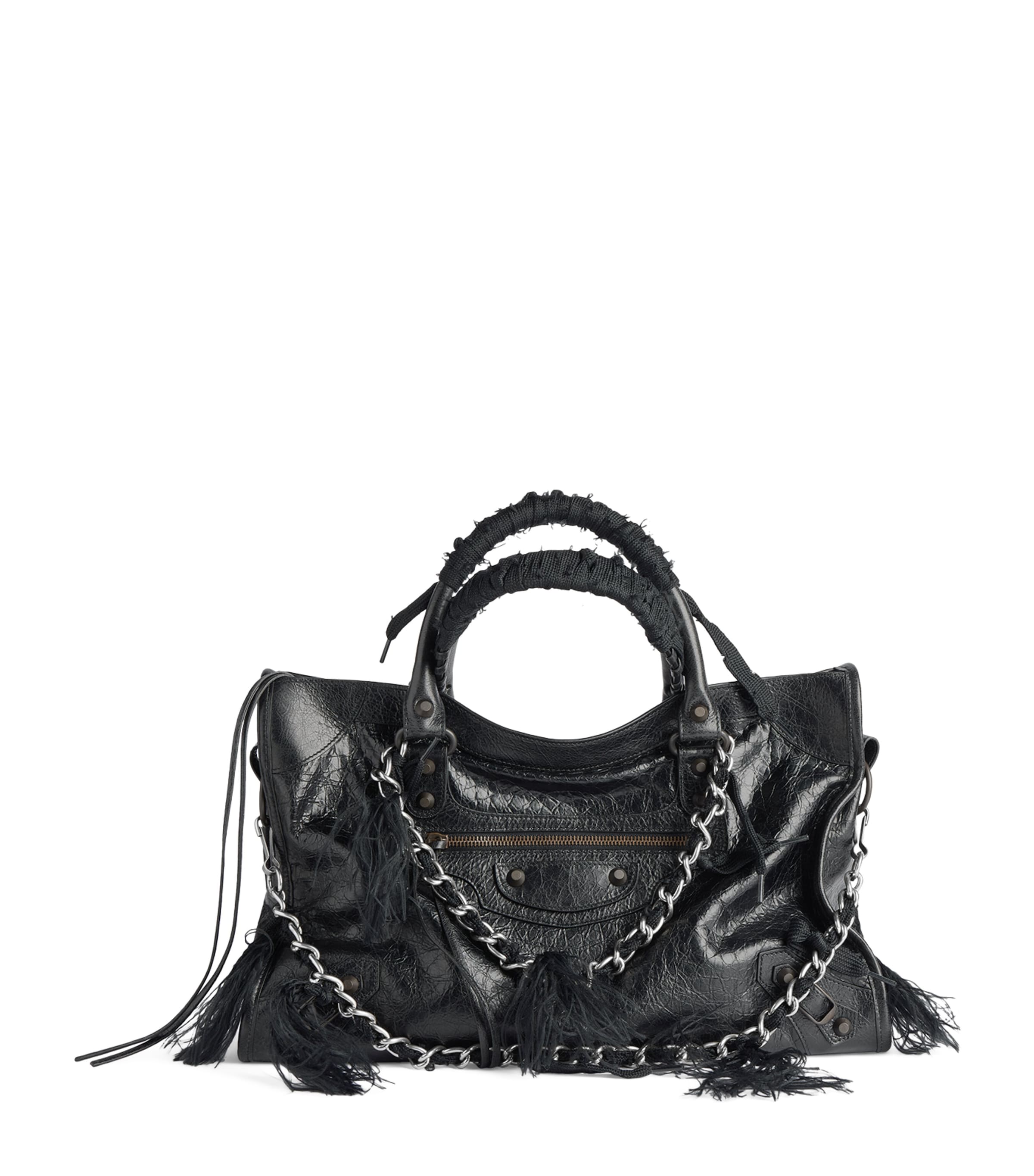 Balenciaga Medium Leather Le City Top-Handle Bag Image 1