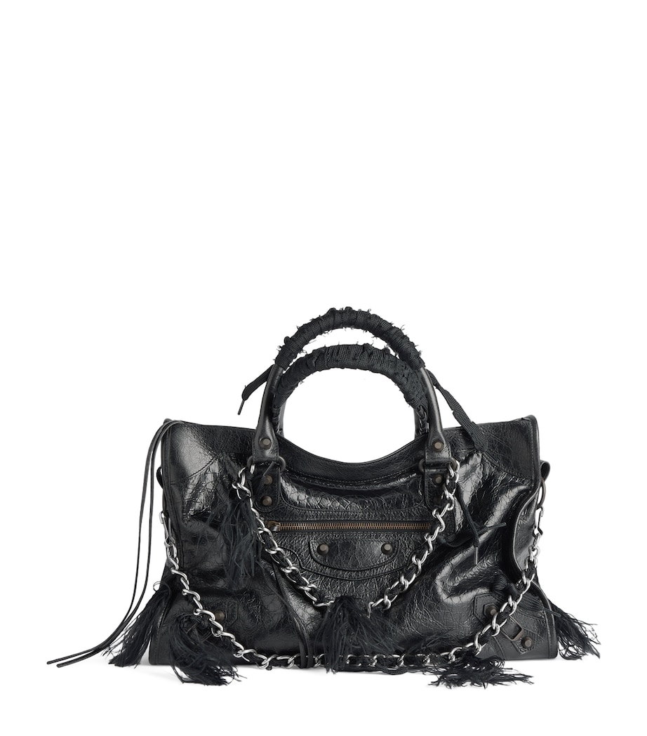 Balenciaga Medium Leather Le City Top-Handle Bag Image 1