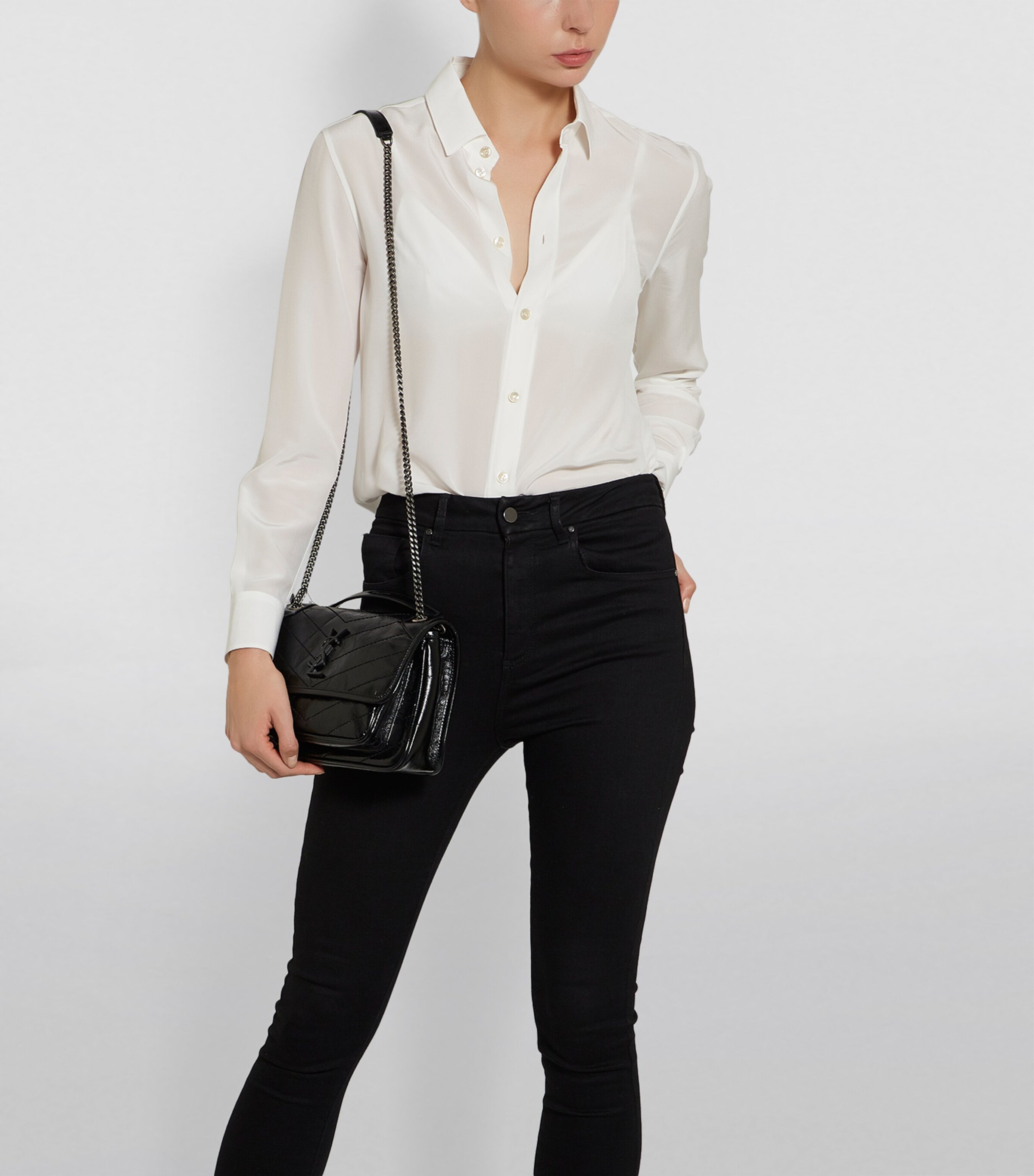 Saint Laurent Baby Niki Shoulder Bag Image 7