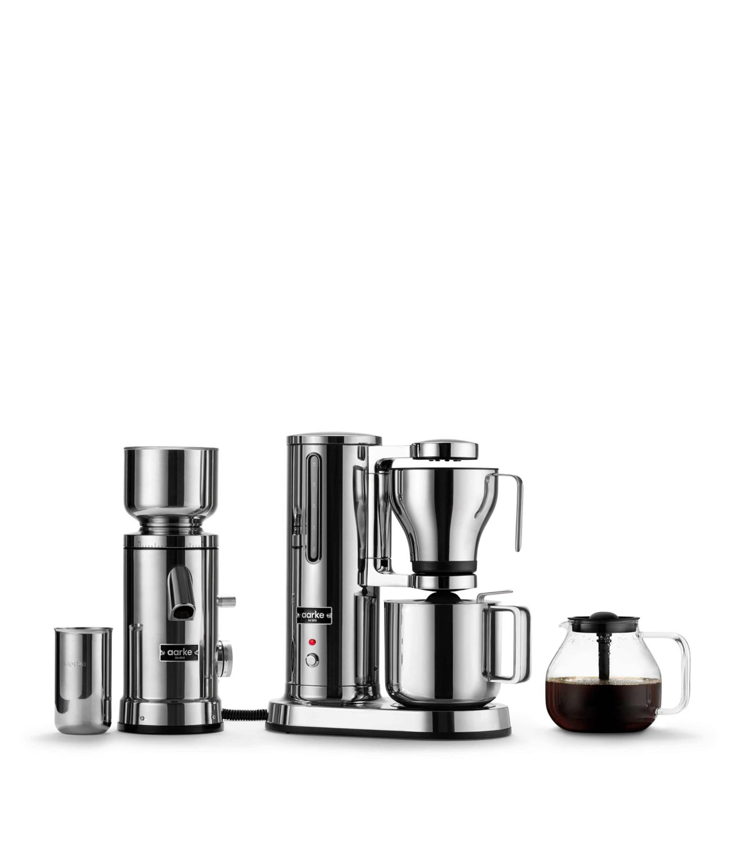 Stainless Steel Flat Burr Coffee Grinder STEEL Image 7