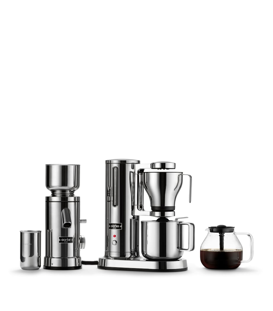 Stainless Steel Flat Burr Coffee Grinder STEEL Image 7