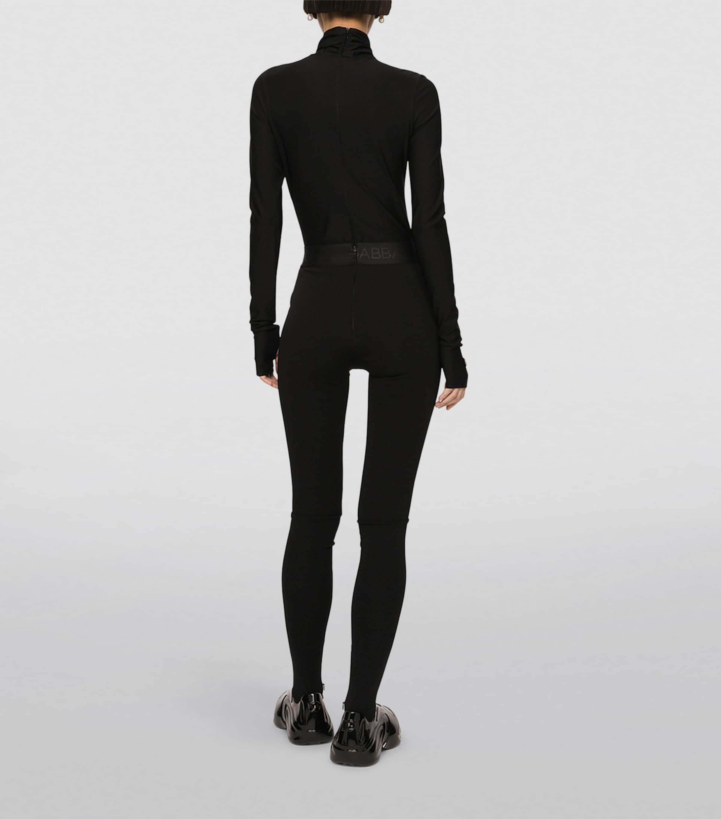 Long-Sleeved Bodysuit N0000-BLACK Image 4