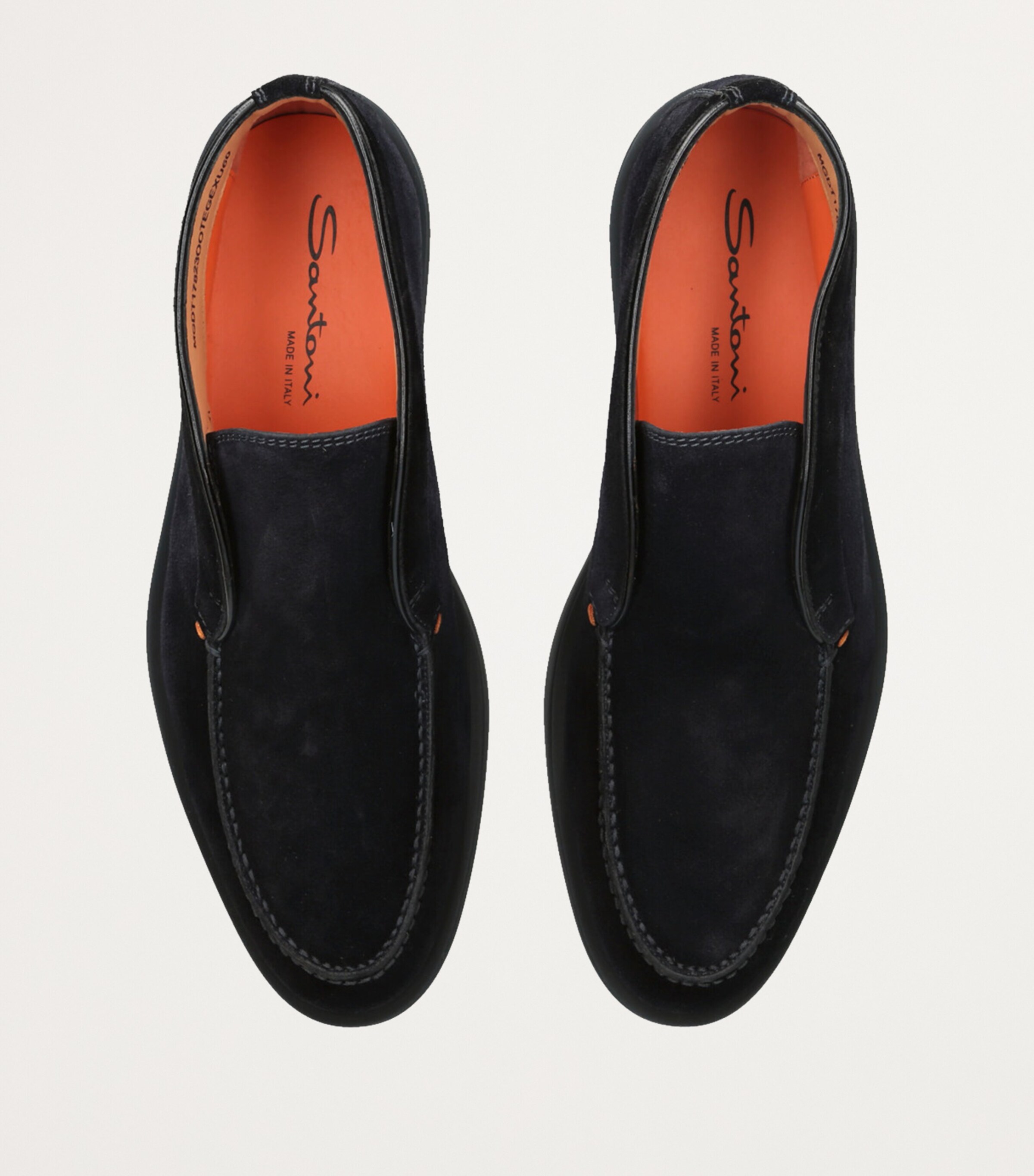 Suede Detroit High-Top Loafers NAVY Image 4