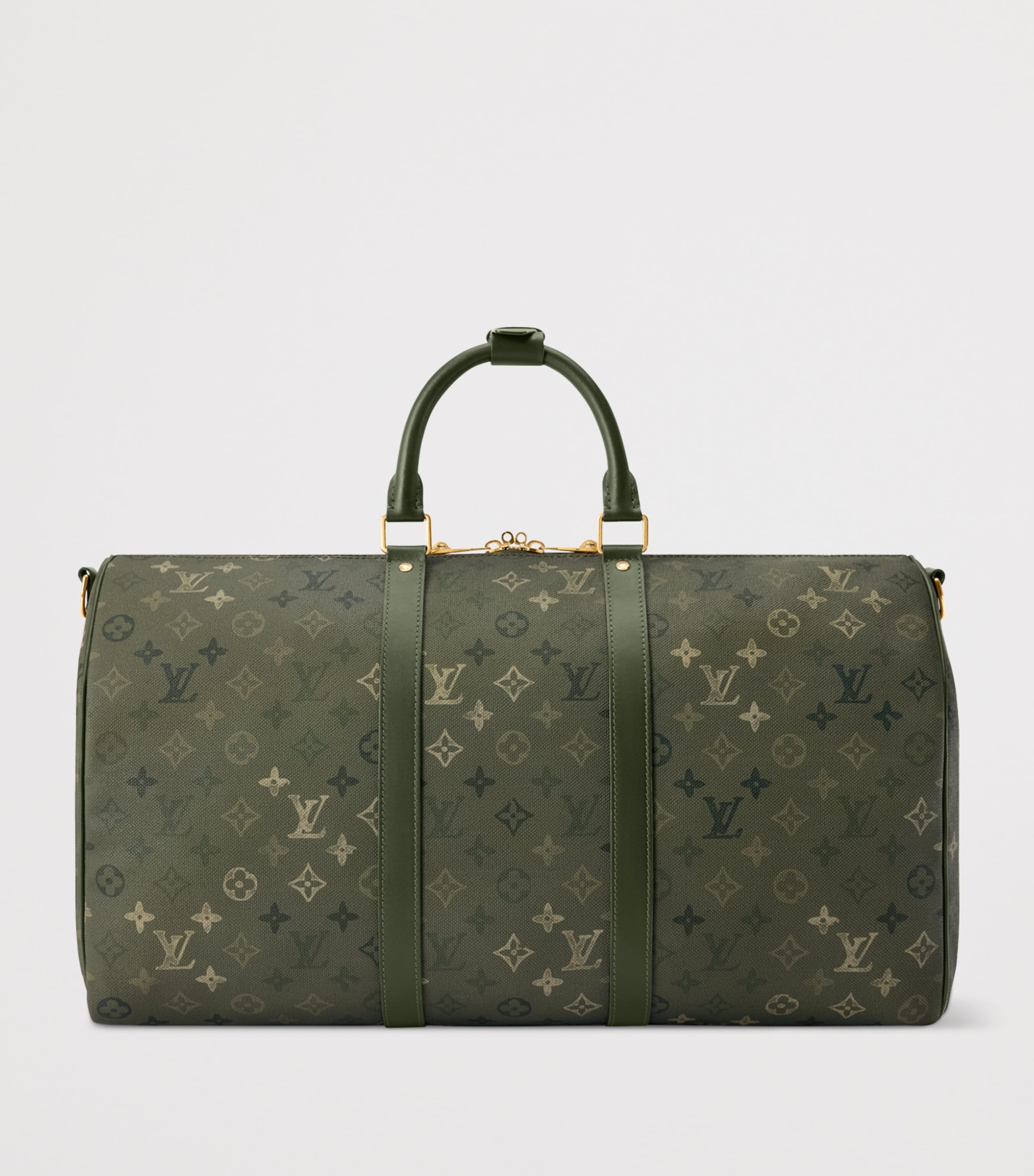 Canvas Keepall Bandoulière 50 Weekend Bag KHAKI GREEN Image 3