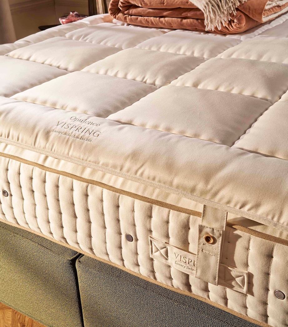 Opulence Mattress Topper (150cm x 200cm) WHITE Image 2