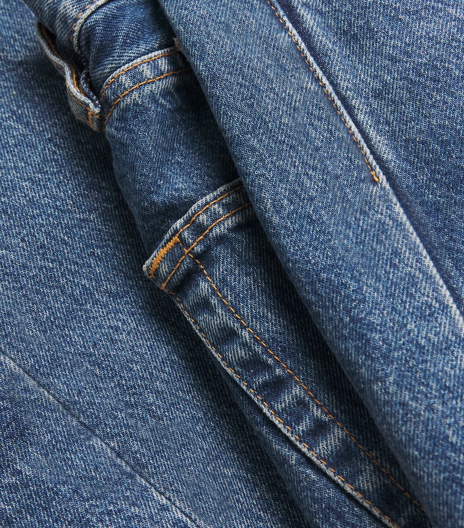 The Vertical Crop Straight Jeans ZETA Image 5