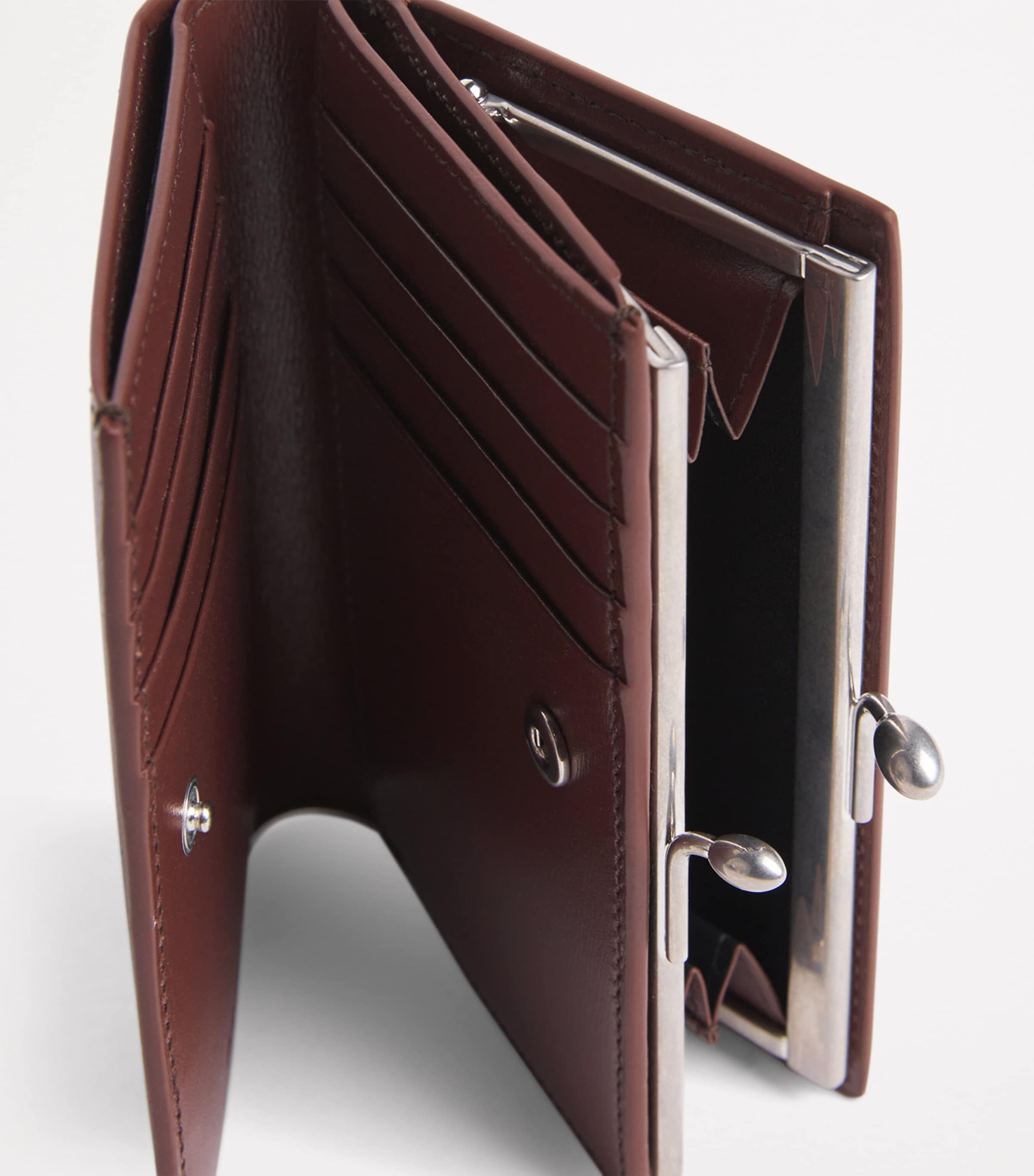 ☆人気☆【Jil Sander】☆SMALL GOJI BIFOLD WALLET☆BROWN☆ ☆人気☆【Jil Sander】☆SMALL GOJI BIFOLD WALLET☆BROWN