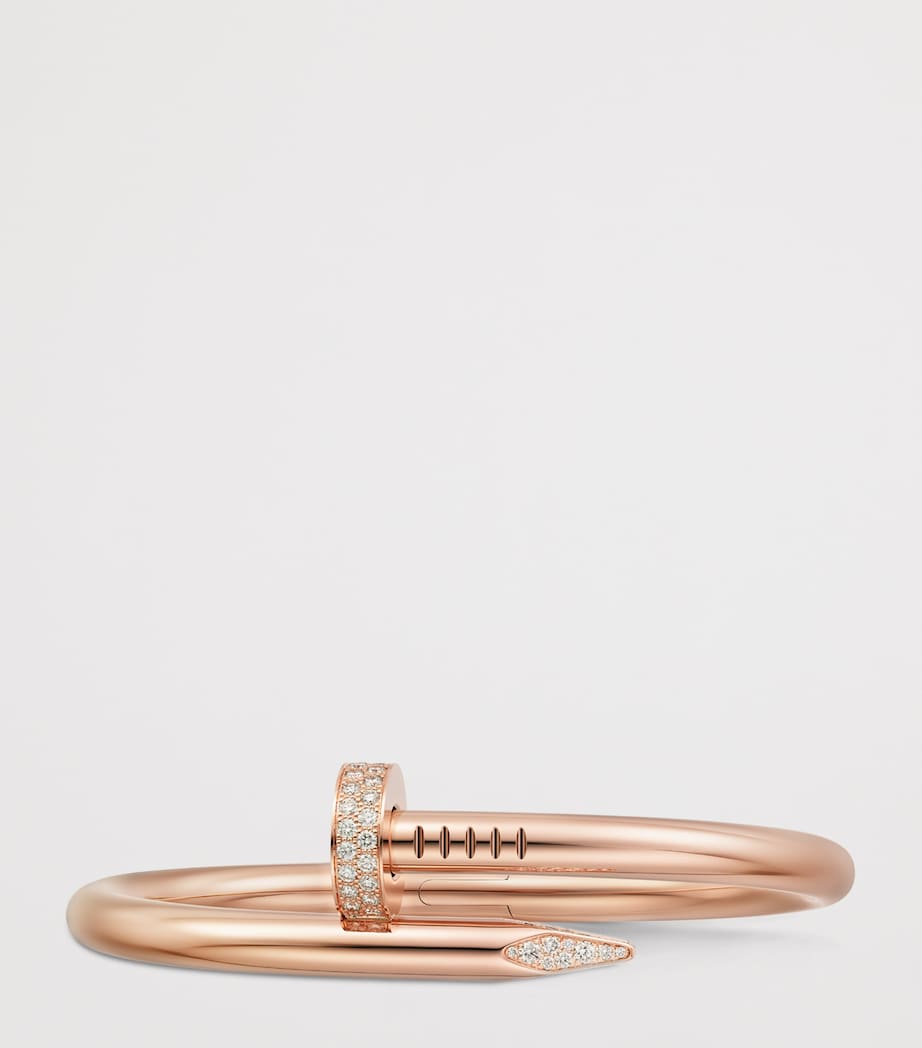 Cartier Rose Gold and Diamond Juste un Clou Bracelet Rose Gold Image 8