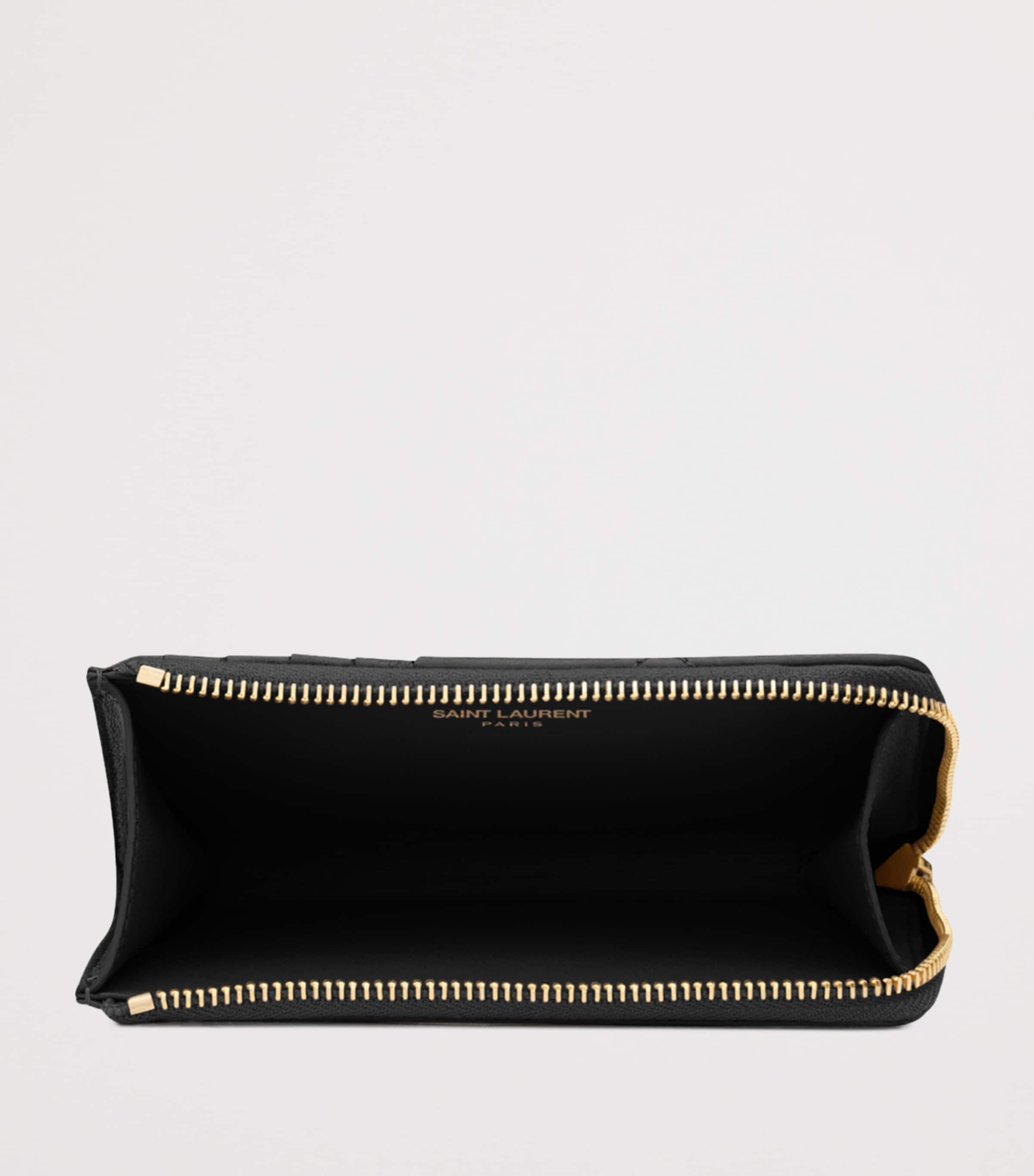 Matelassé Zip-Up Card Holder 1000 Image 4