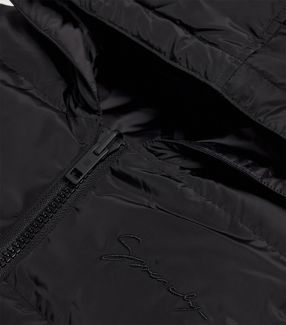 Reversible Puffer Jacket (4-12 Years) BLACK Image 4