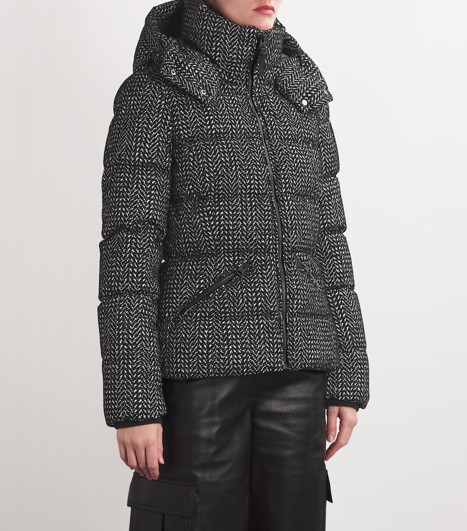 Down Madalyn-FLP Jacket BLACK-WHITE C0921 Image 3