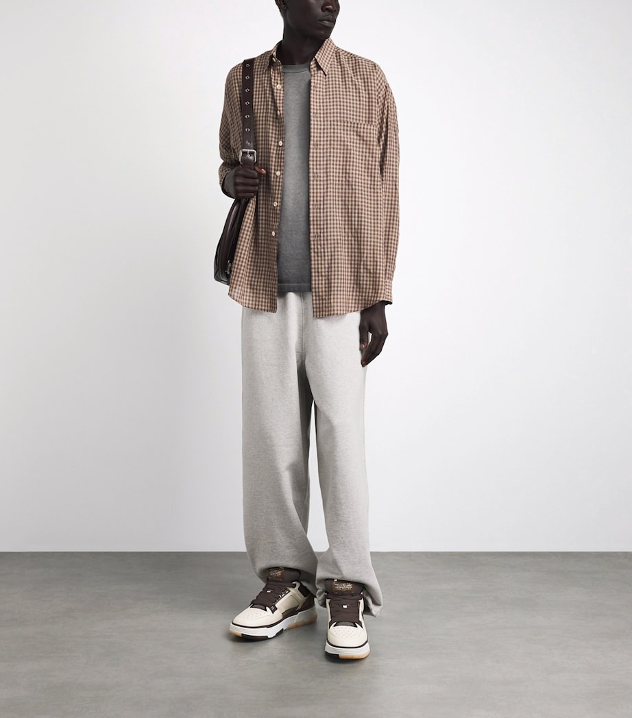 AMIRI Leather MA-1 Sneakers Brown Image 4