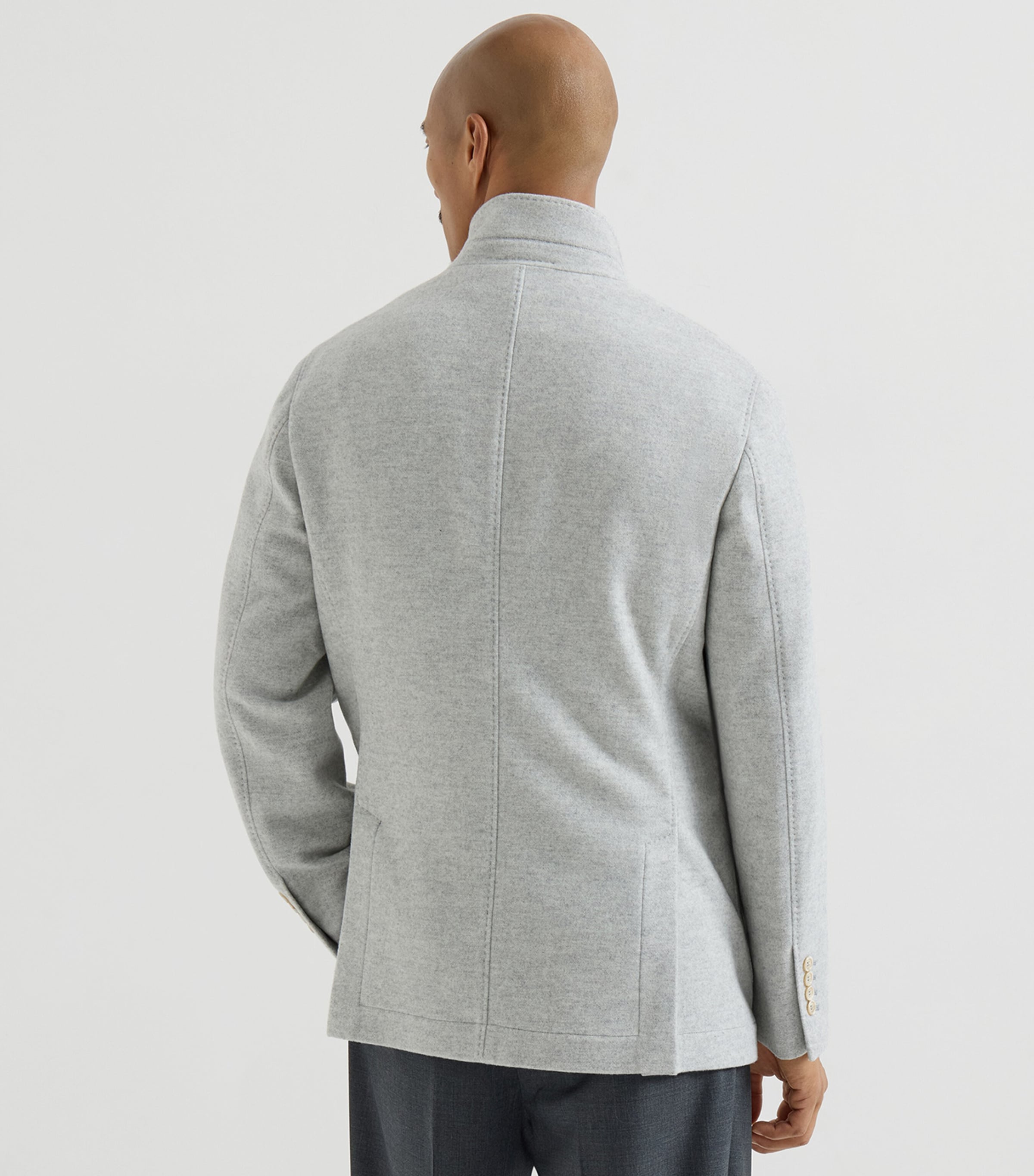Brunello Cucinelli Mens Water-Resistant Cashmere Blazer Image 5