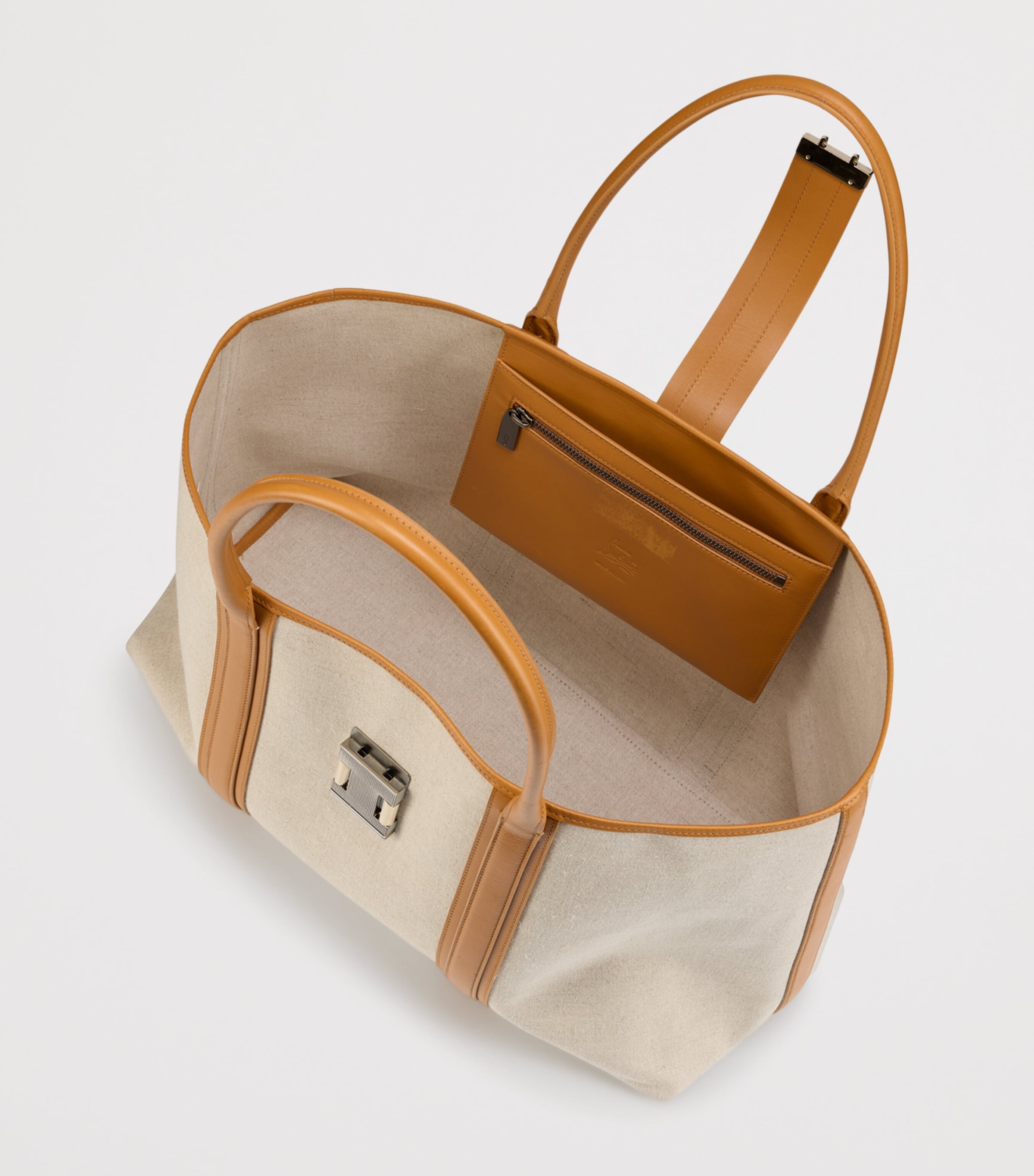 Christian Louboutin Nox Canvas Tote Bag Image 4
