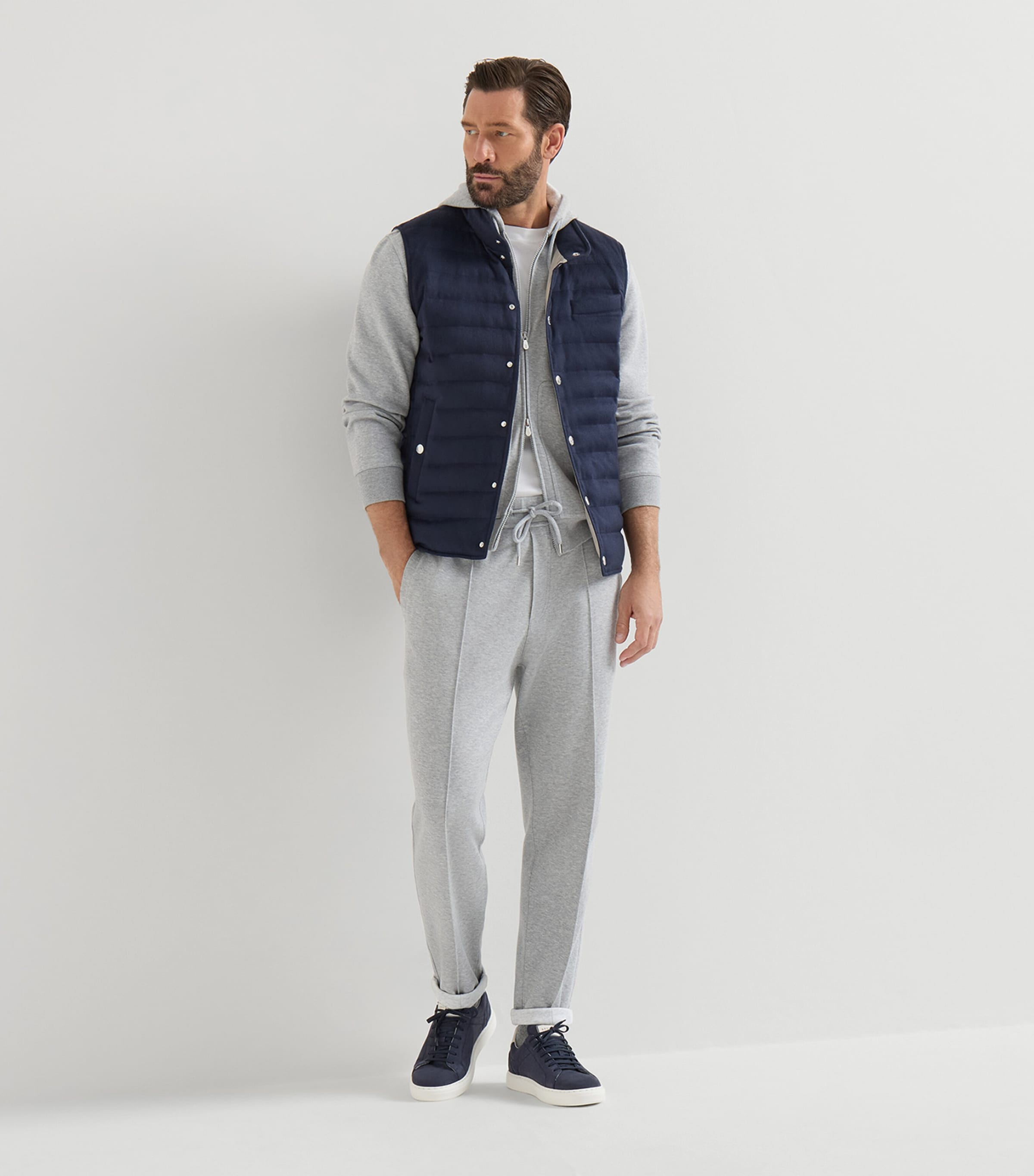Brunello Cucinelli Suede Lace-Up Sneakers Image 2