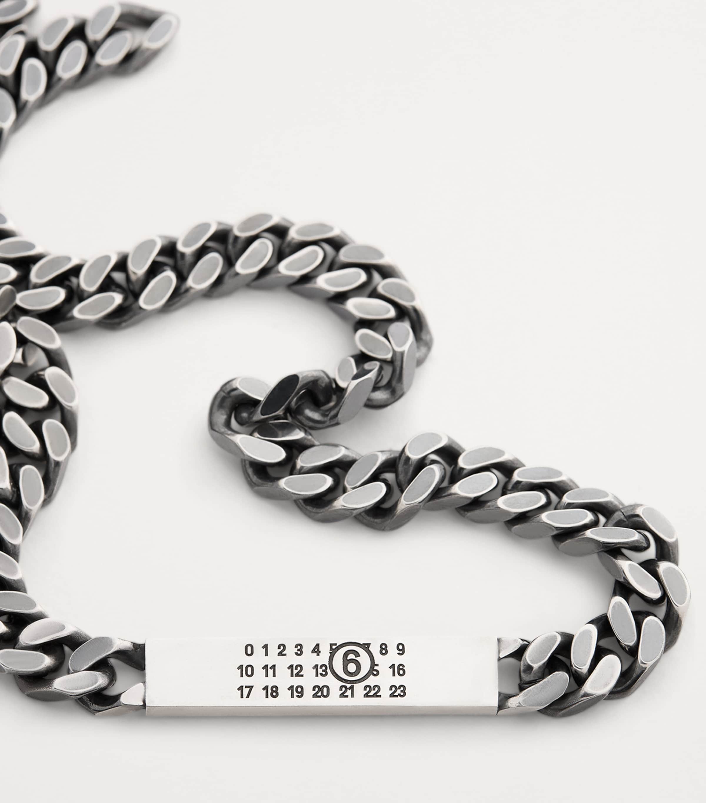 MM6 Maison Margiela Numeric Chain Necklace | Harrods US