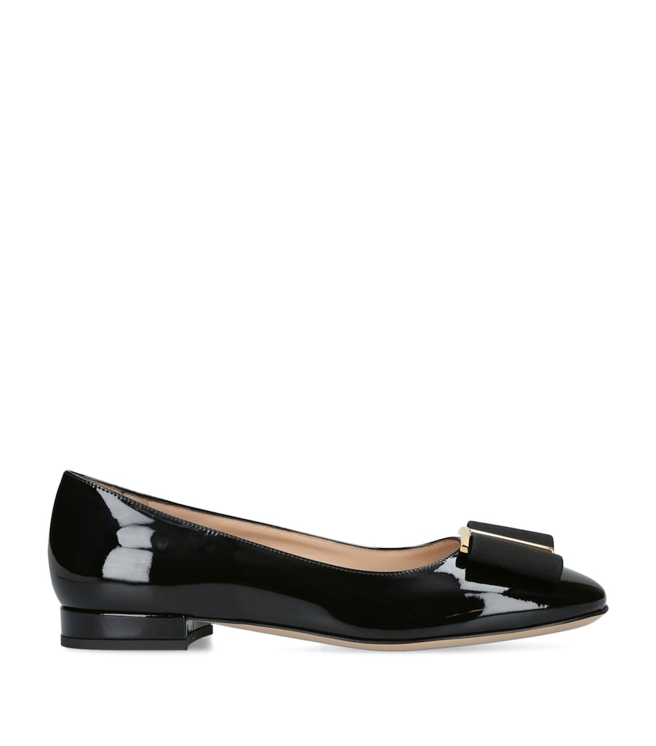 TOM FORD Patent Leather Ballet Flats Black Image 1