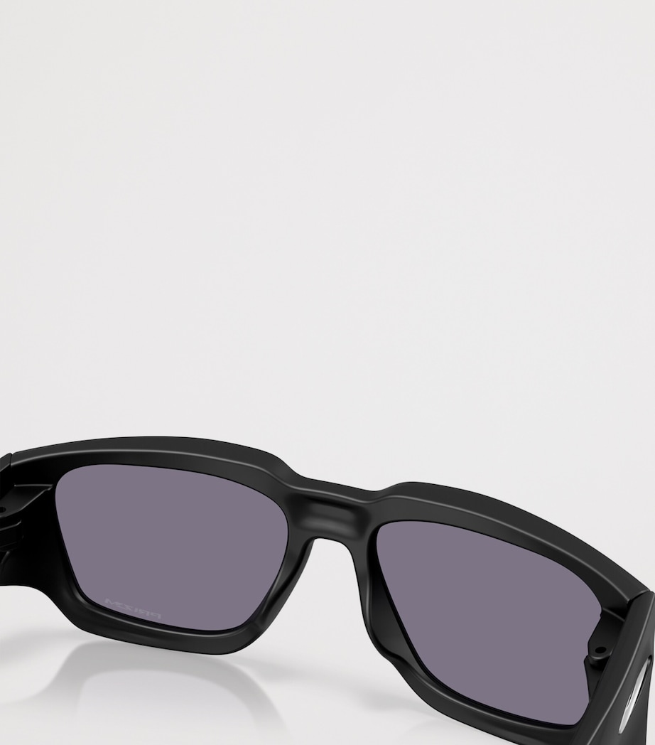 Oakley Instagator Rectangle Sunglasses Black Image 7