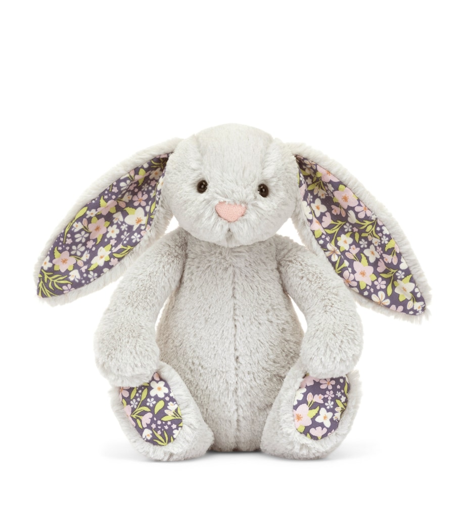 Jellycat Little Blossom Silver Bunny Bloom (18cm) Image 2