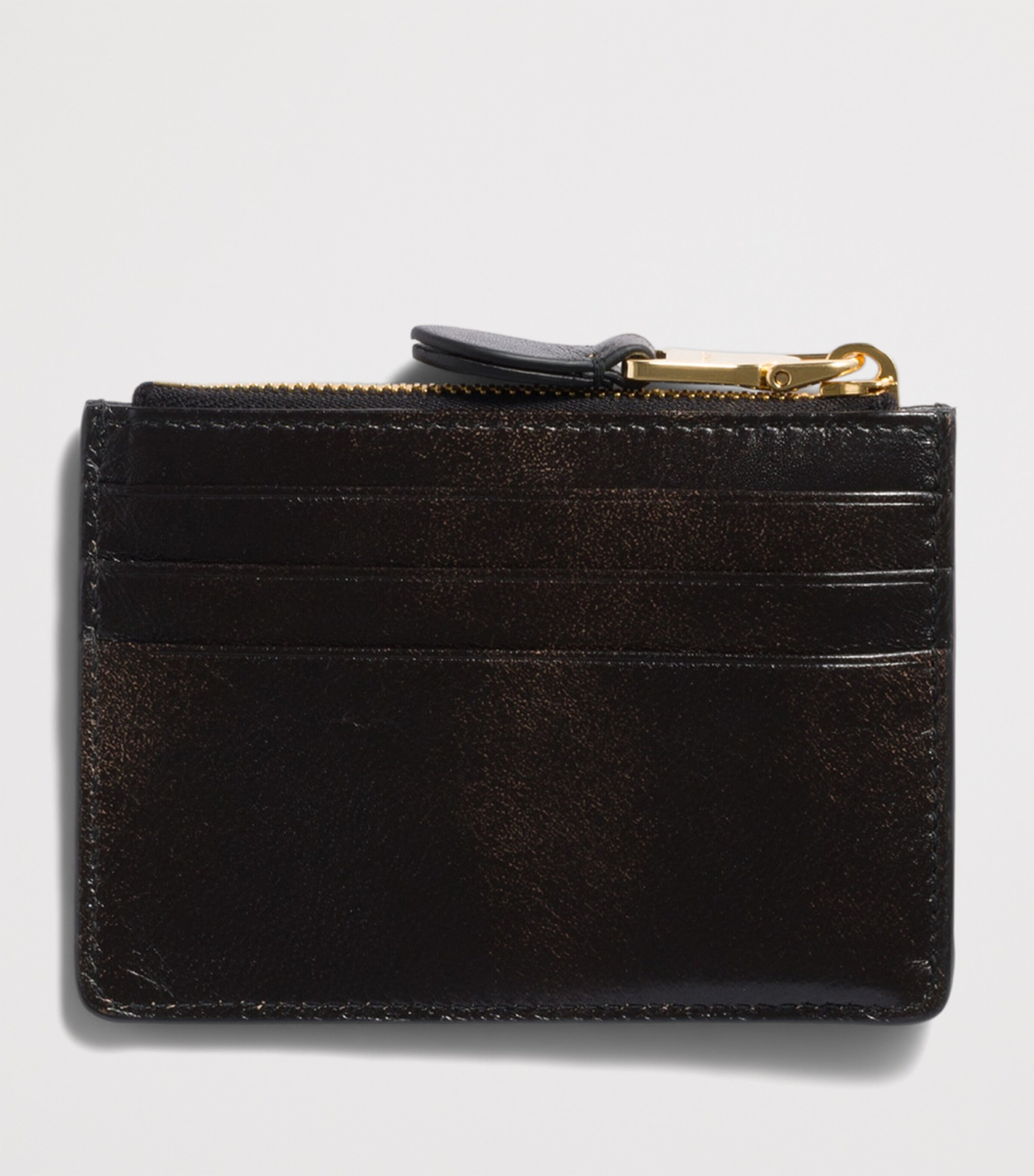 Nappa Leather Zipped Card Holder F0201 Image 2