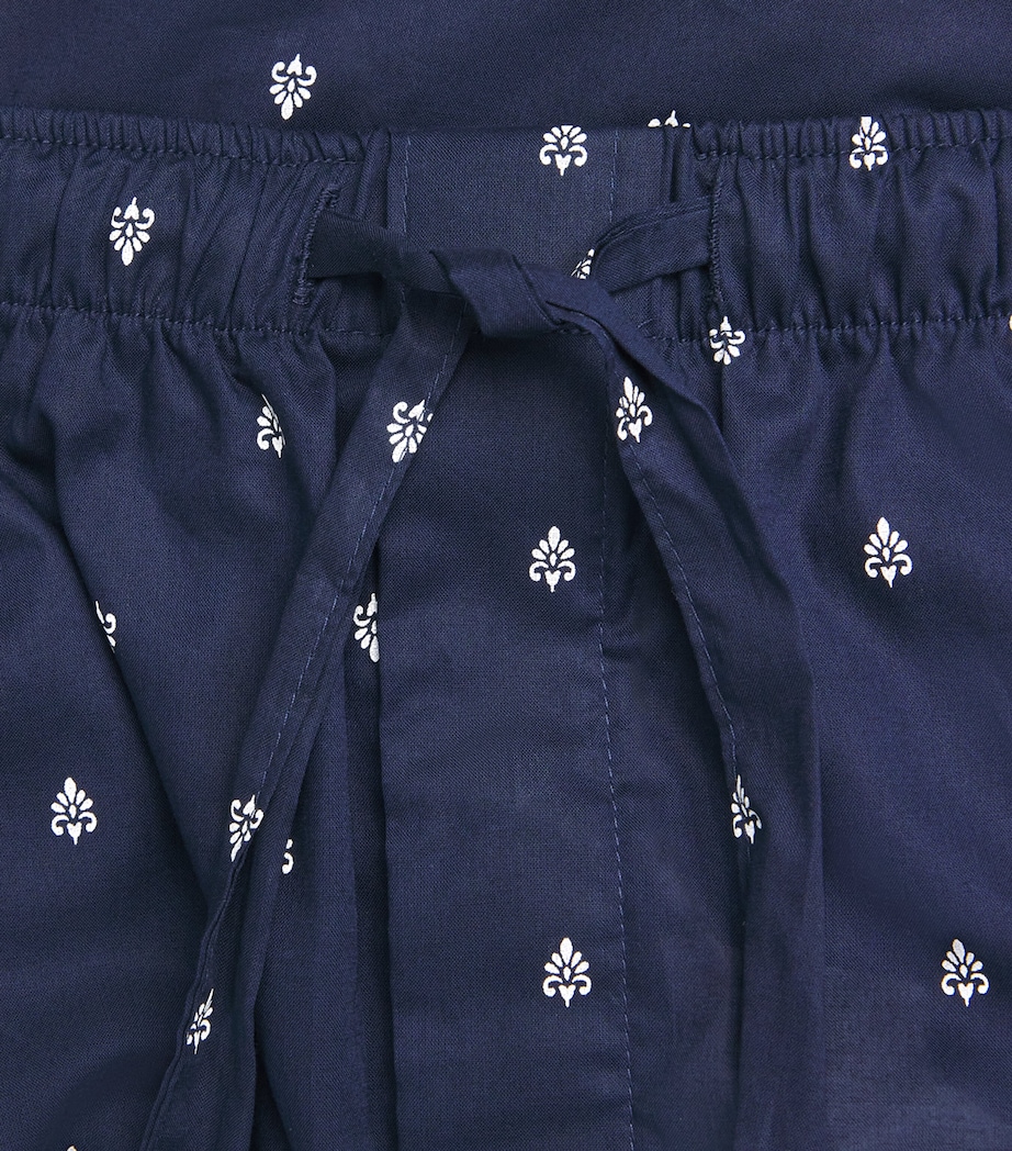 Cotton Nelson Lounge Shorts NAVY Image 5