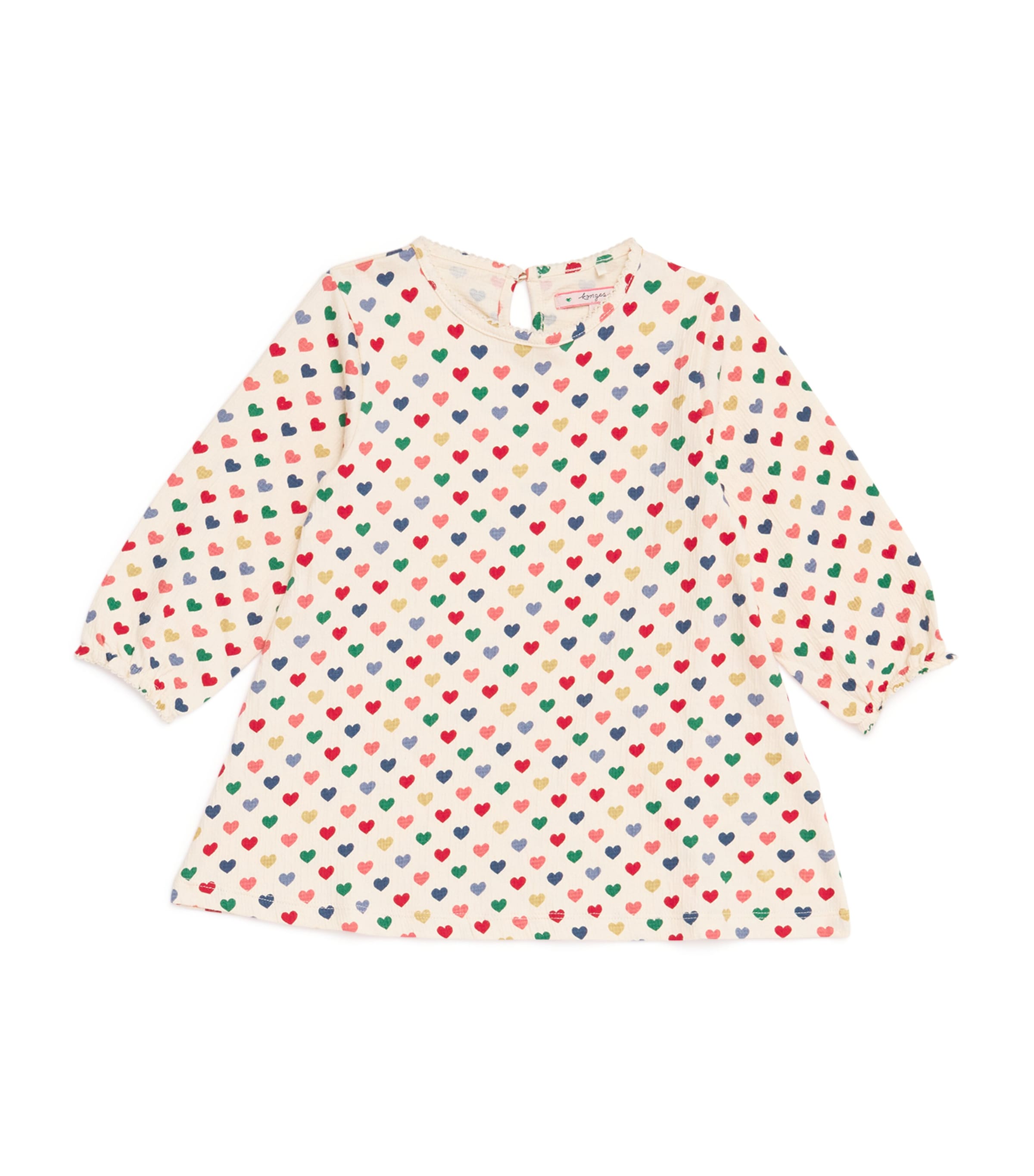 KONGES SLOJD HEART PRINT CHLEO DRESS