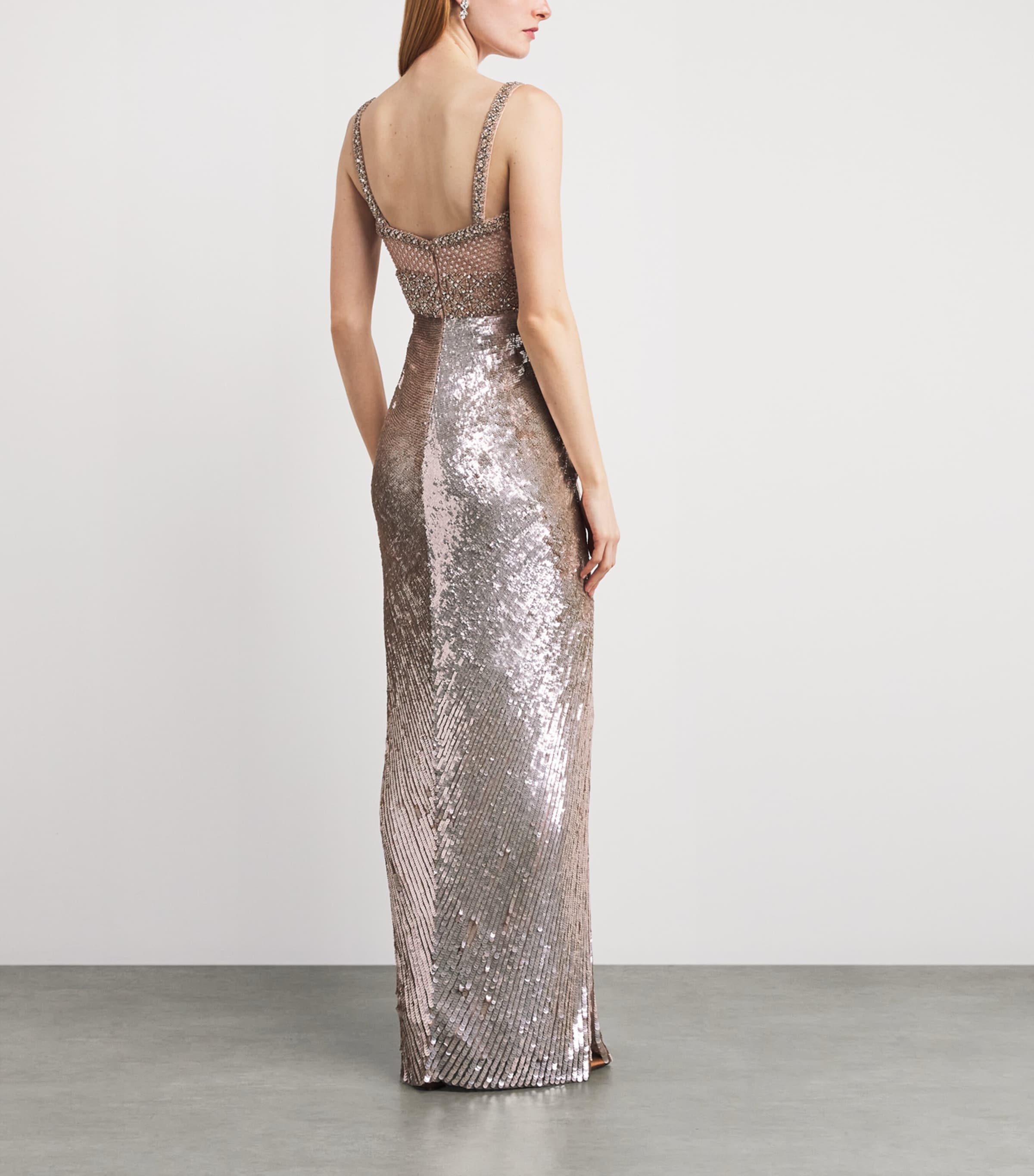Jenny Packham Only You Maxi Dress - Pink