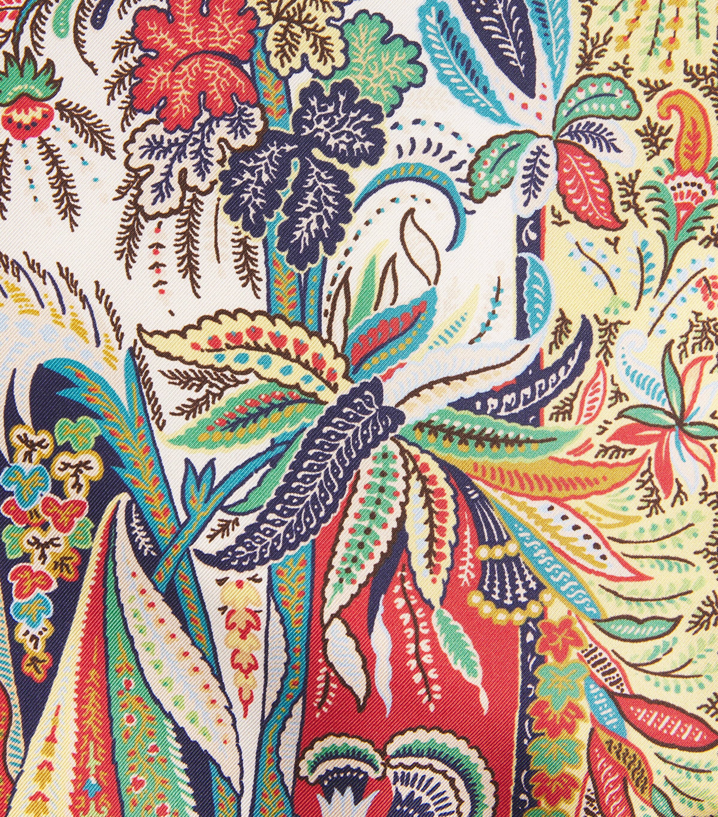 Etro Womens Cotton-Silk Floral-Print Shirt Prnt/white Bs Image 6
