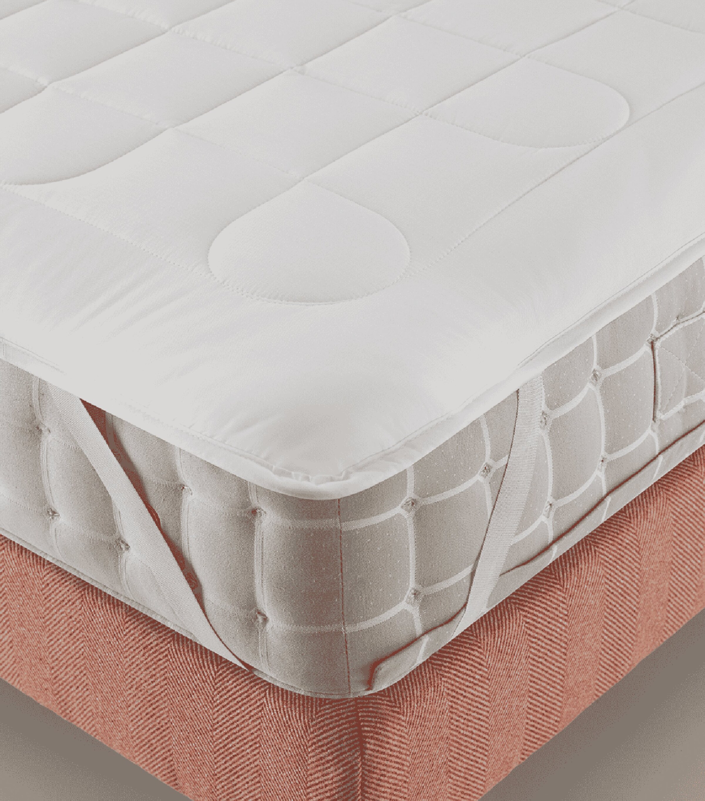 Climate Control King Mattress Protector (150cm x 200cm) WHITE Image 2