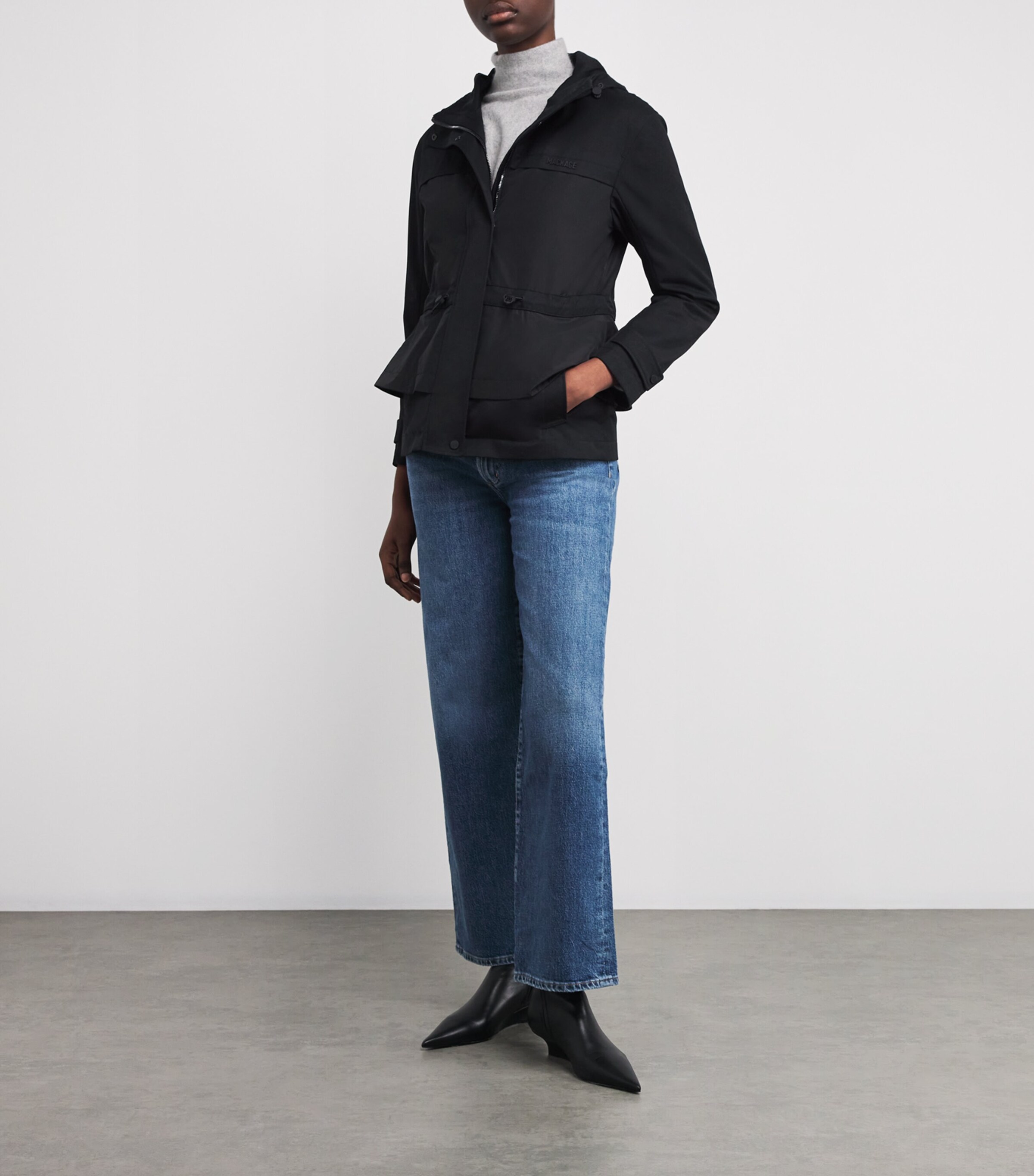 Kaori-LVS Hybrid Jacket BLACK Image 2