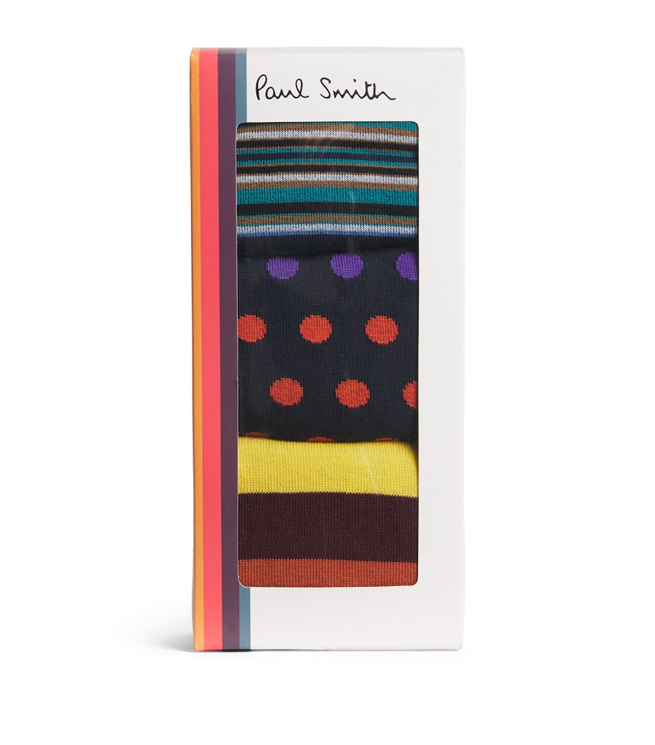 Cotton-Blend Socks (Pack of 3) MULTICOLOUR Image 2