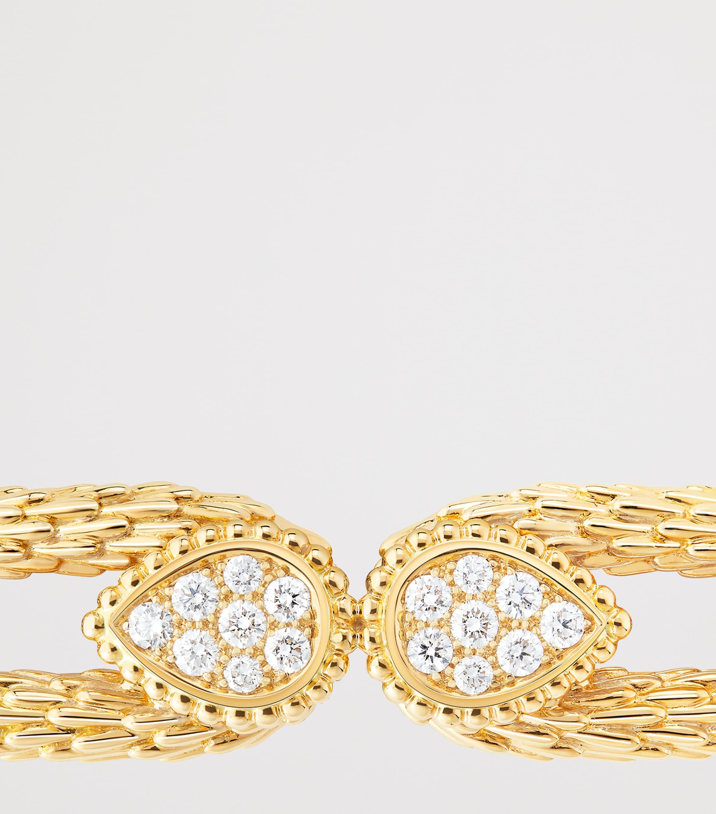 Boucheron Yellow Gold and Diamond Serpent Bohème Vintage Brooch Yellow Gold Image 4