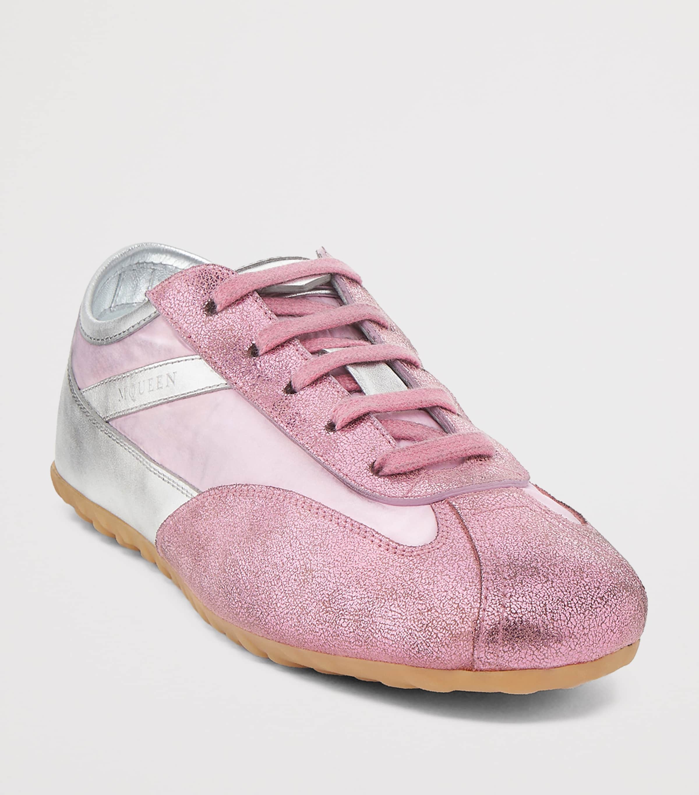 McQueen Leather Boxe Sneakers Image 4