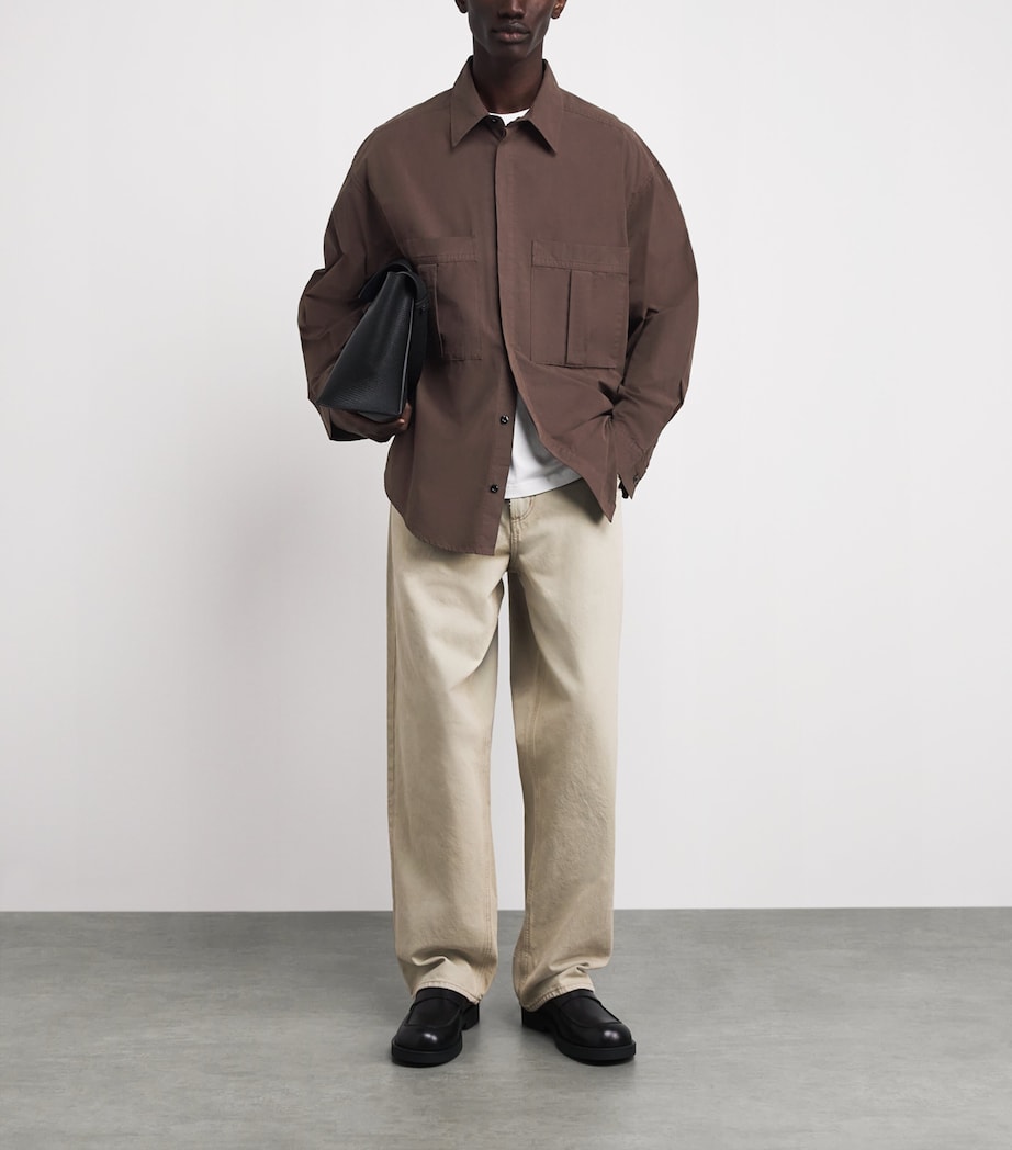 AGOLDE Mens Organic Cotton Clark Shirt Bttr Image 2