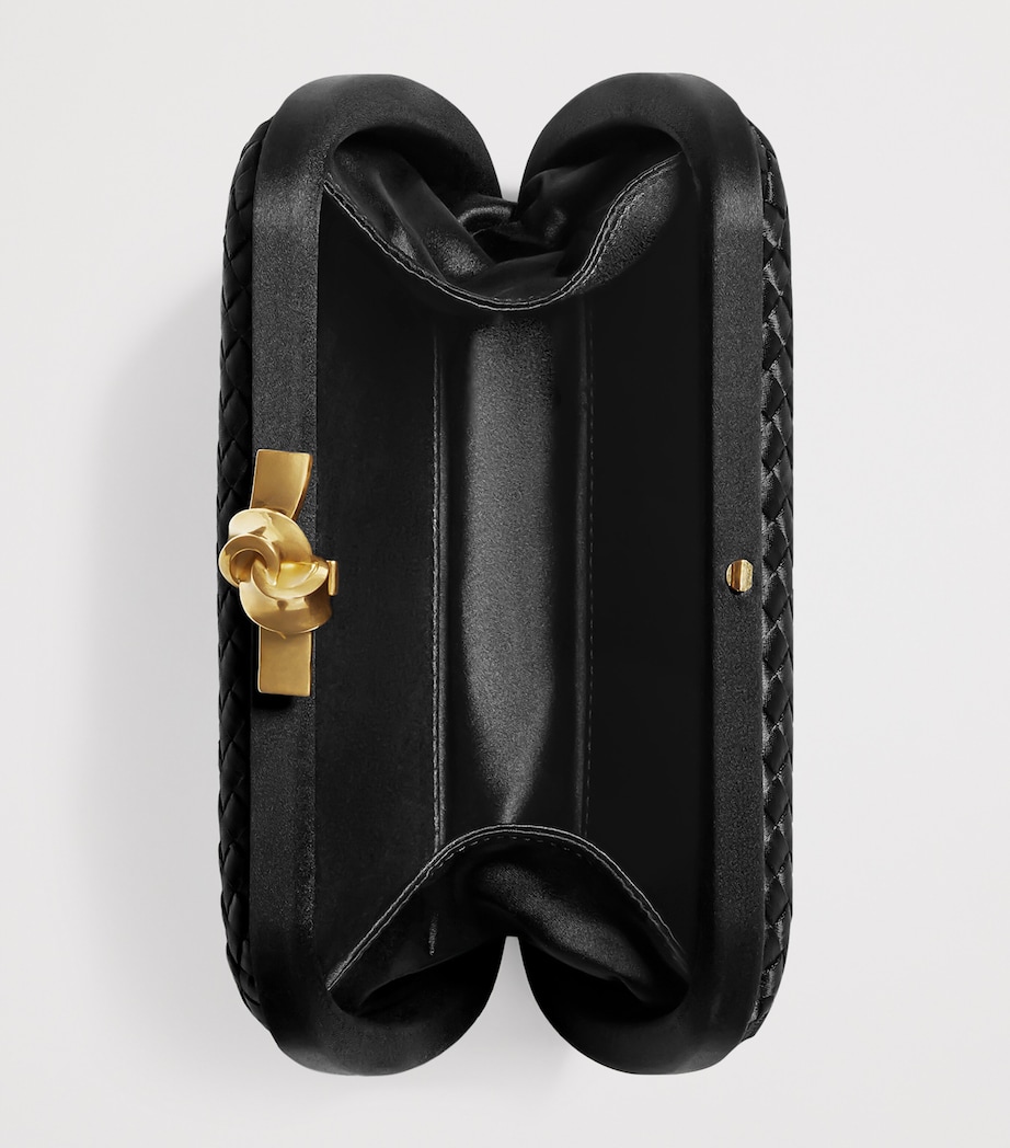 Bottega Veneta Satin Knot Minaudiere Clutch Bag Image 6