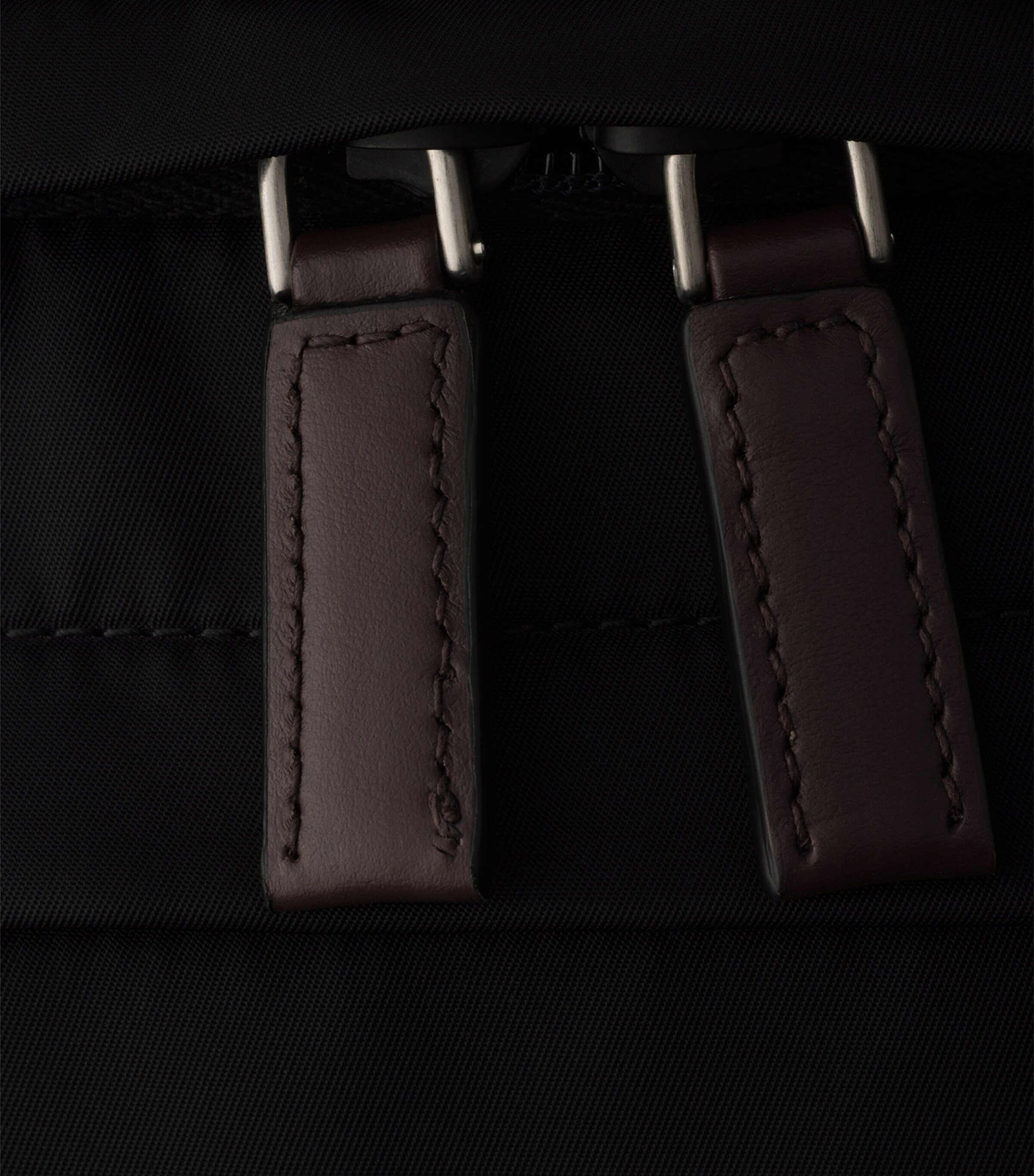 Prada Re-Nylon and Leather Drawstring Backpack Image 7