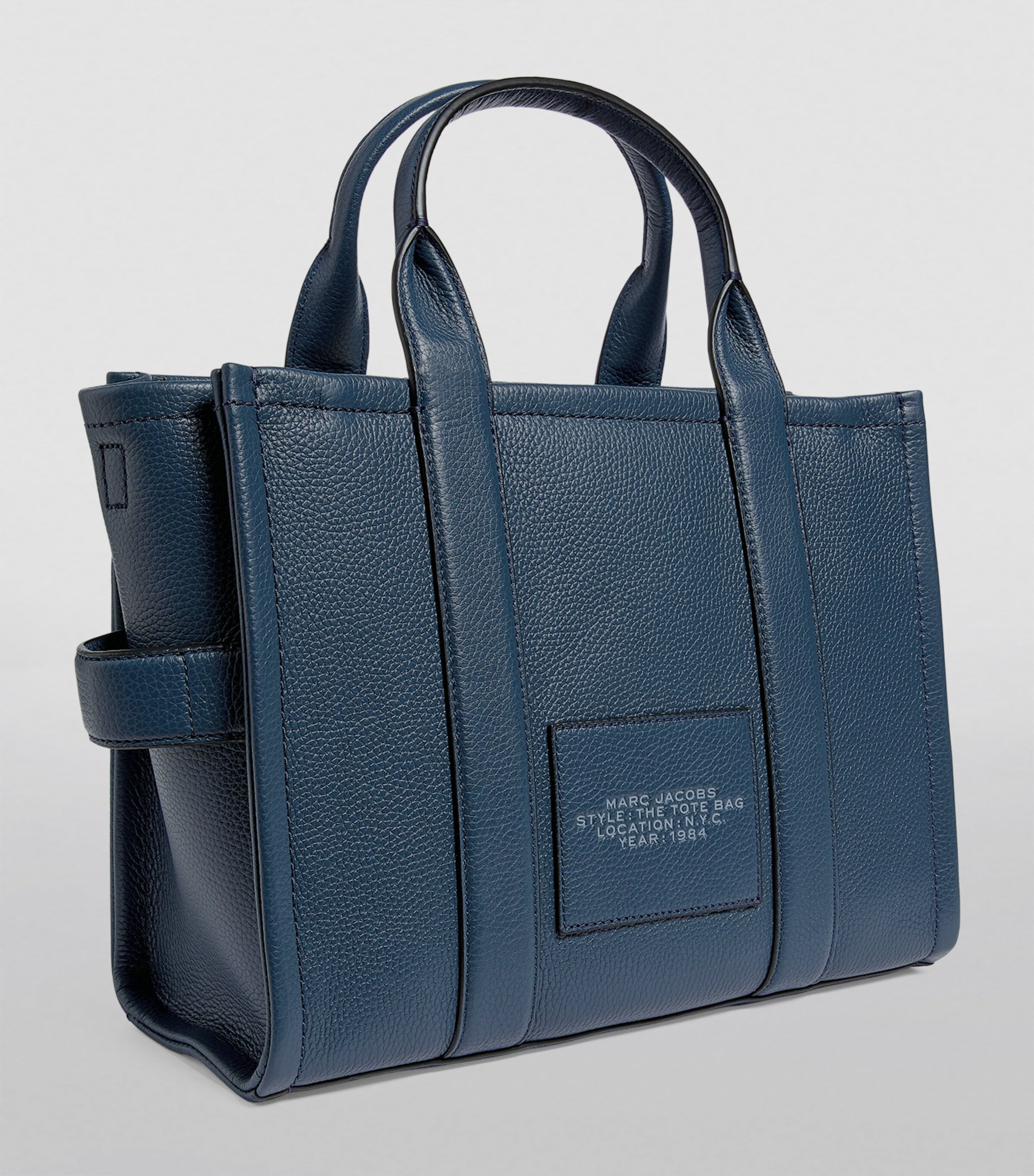 The Marc Jacobs Small Leather The Tote Bag 426 BLUE SEA Image 2
